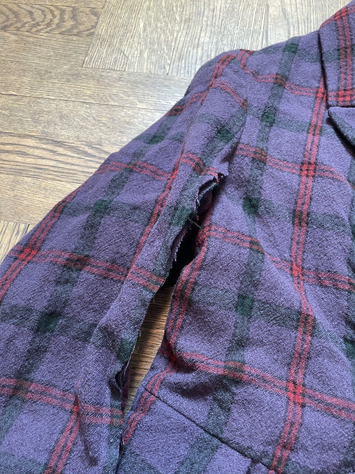 John Alexander Skelton AW18 CIV Double Breasted Raw Edge Coat Size US M / EU 48-50 / 2 - 6 Thumbnail