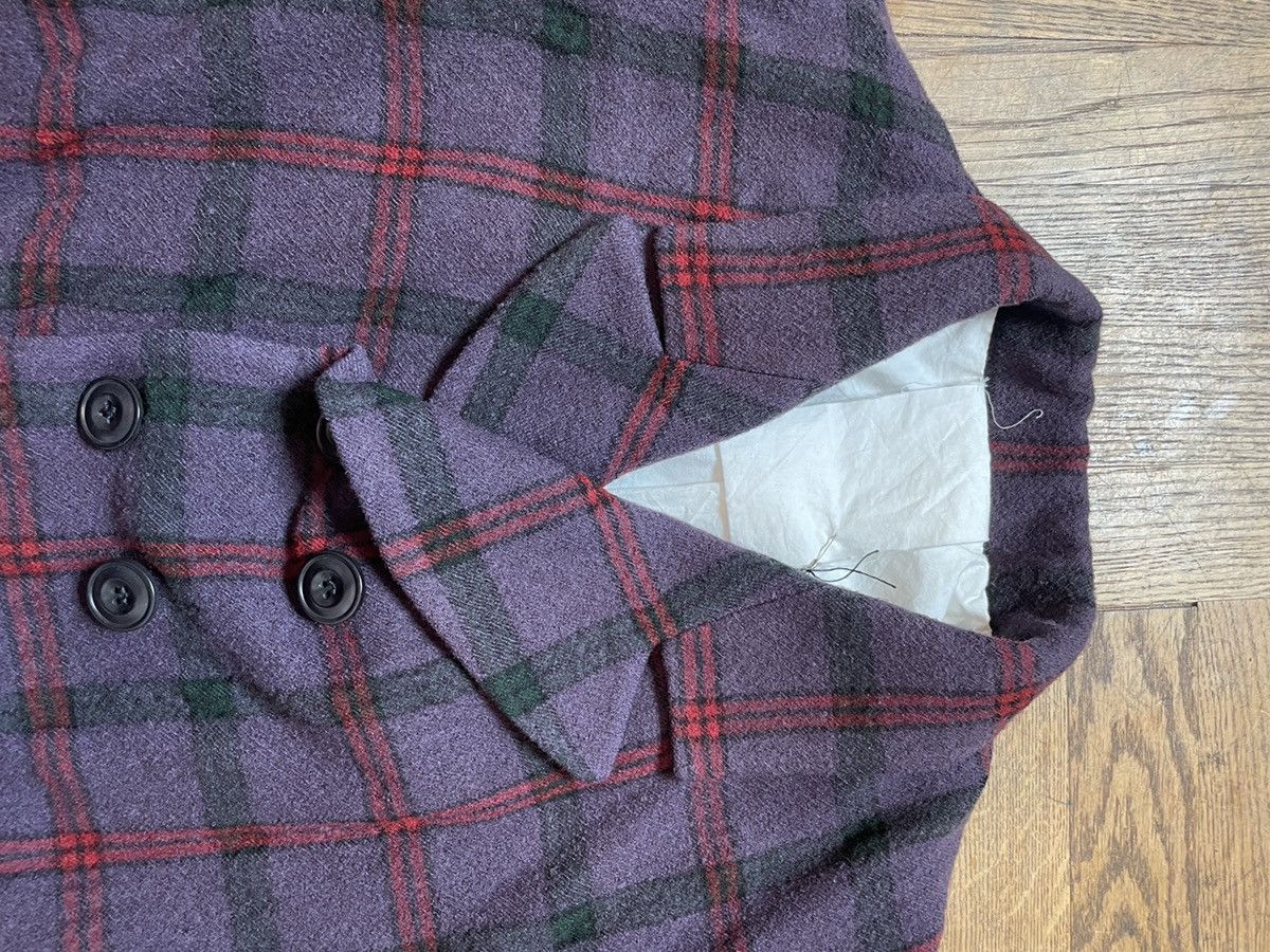 John Alexander Skelton AW18 CIV Double Breasted Raw Edge Coat Size US M / EU 48-50 / 2 - 8 Thumbnail