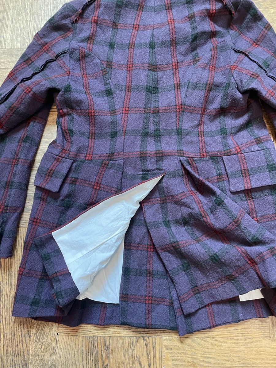 John Alexander Skelton AW18 CIV Double Breasted Raw Edge Coat Size US M / EU 48-50 / 2 - 11 Thumbnail