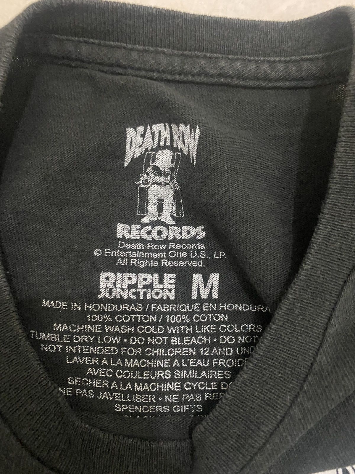 Band Tees × Death Row Records × Vintage Vintage Death Row Records T-Shirt Size US M / EU 48-50 / 2 - 4 Thumbnail