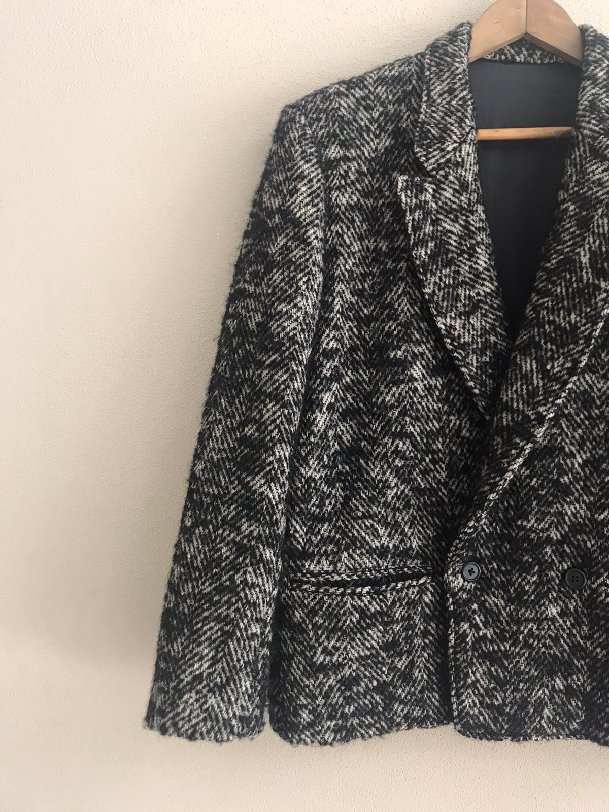 Yohji Yamamoto ✨Ys for Men wool blazer jacket nice design Size US M / EU 48-50 / 2 - 5 Thumbnail