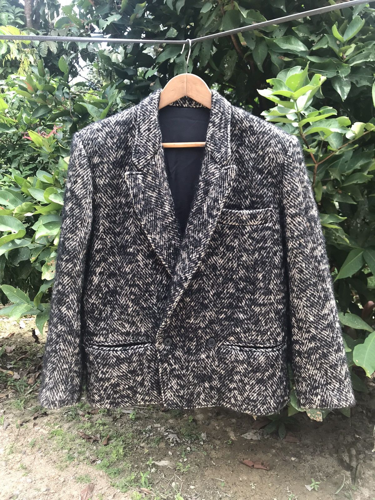 Yohji Yamamoto ✨Ys for Men wool blazer jacket nice design Size US M / EU 48-50 / 2 - 1 Thumbnail