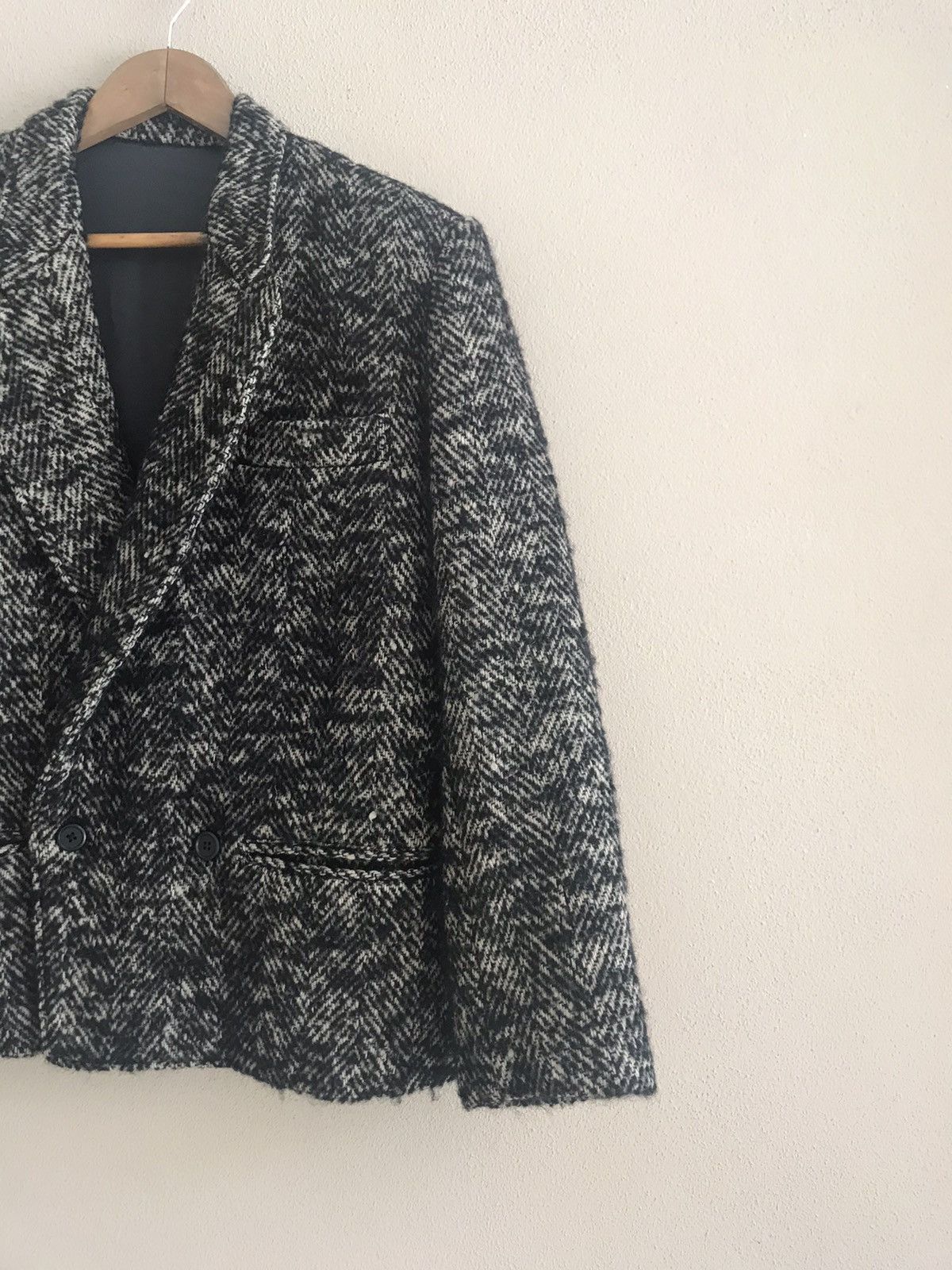 Yohji Yamamoto ✨Ys for Men wool blazer jacket nice design Size US M / EU 48-50 / 2 - 4 Thumbnail