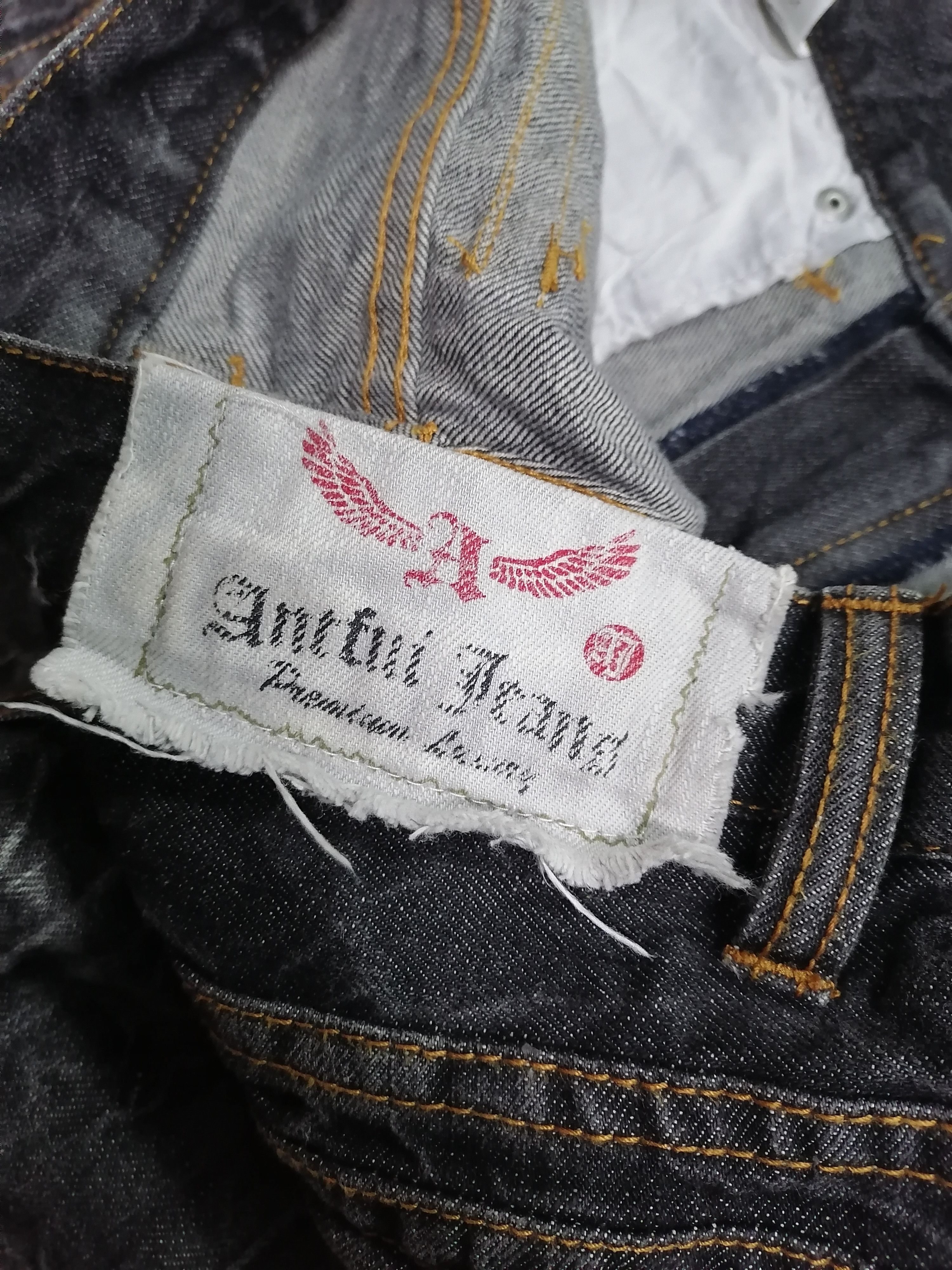 Hysteric Glamour × Japanese Brand FLARED TWIST🔥Antfui Jeans Distressed Denim Pants⚡⚡⚡ Size US 31 - 8 Thumbnail