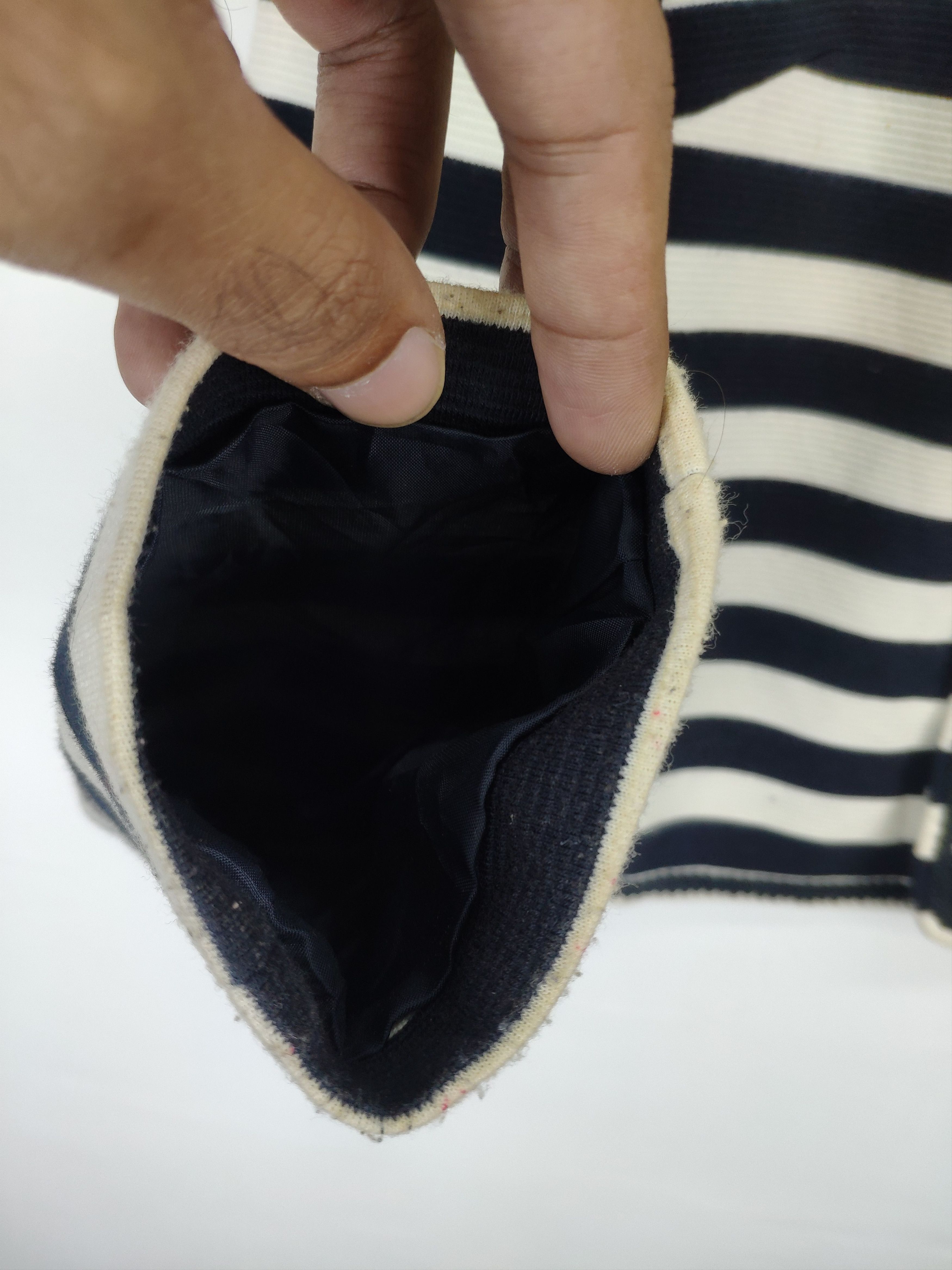 Japanese Brand × Vintage Vintage Cropped Cardigan Striped Yohji Yamamoto Style Size S / US 4 / IT 40 - 9 Thumbnail