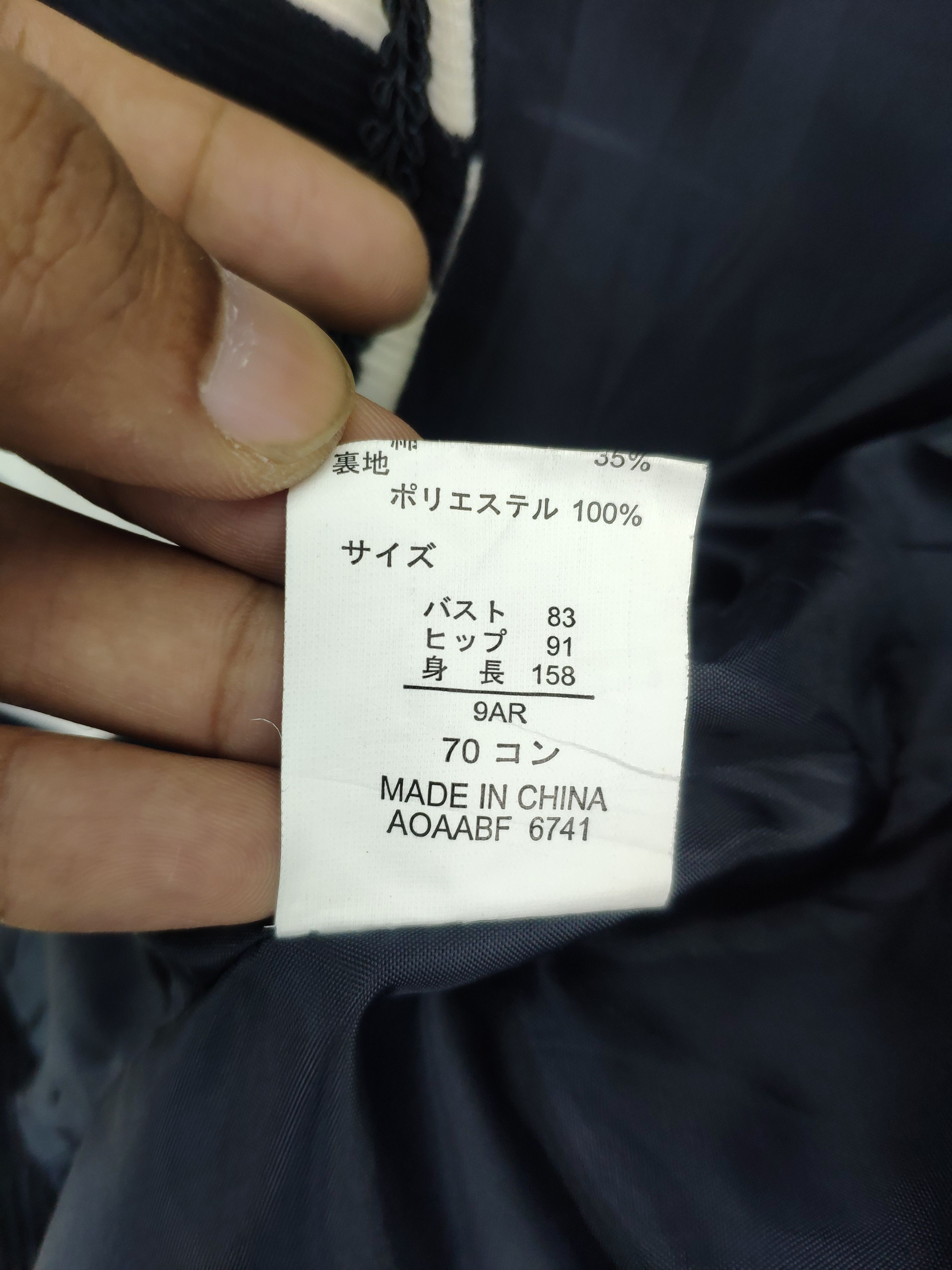 Japanese Brand × Vintage Vintage Cropped Cardigan Striped Yohji Yamamoto Style Size S / US 4 / IT 40 - 5 Thumbnail