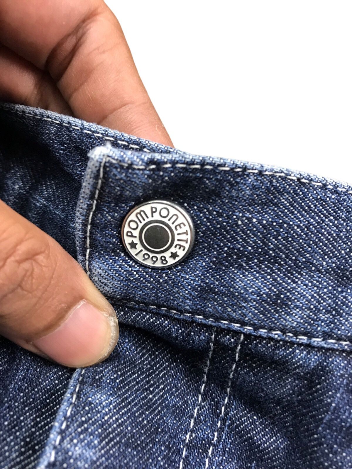 Japanese Brand × Vintage AUTHENTIC VTG 90s POM PONETTE JUNIOR JEANS Size 25" / US 0 / IT 36 - 7 Thumbnail