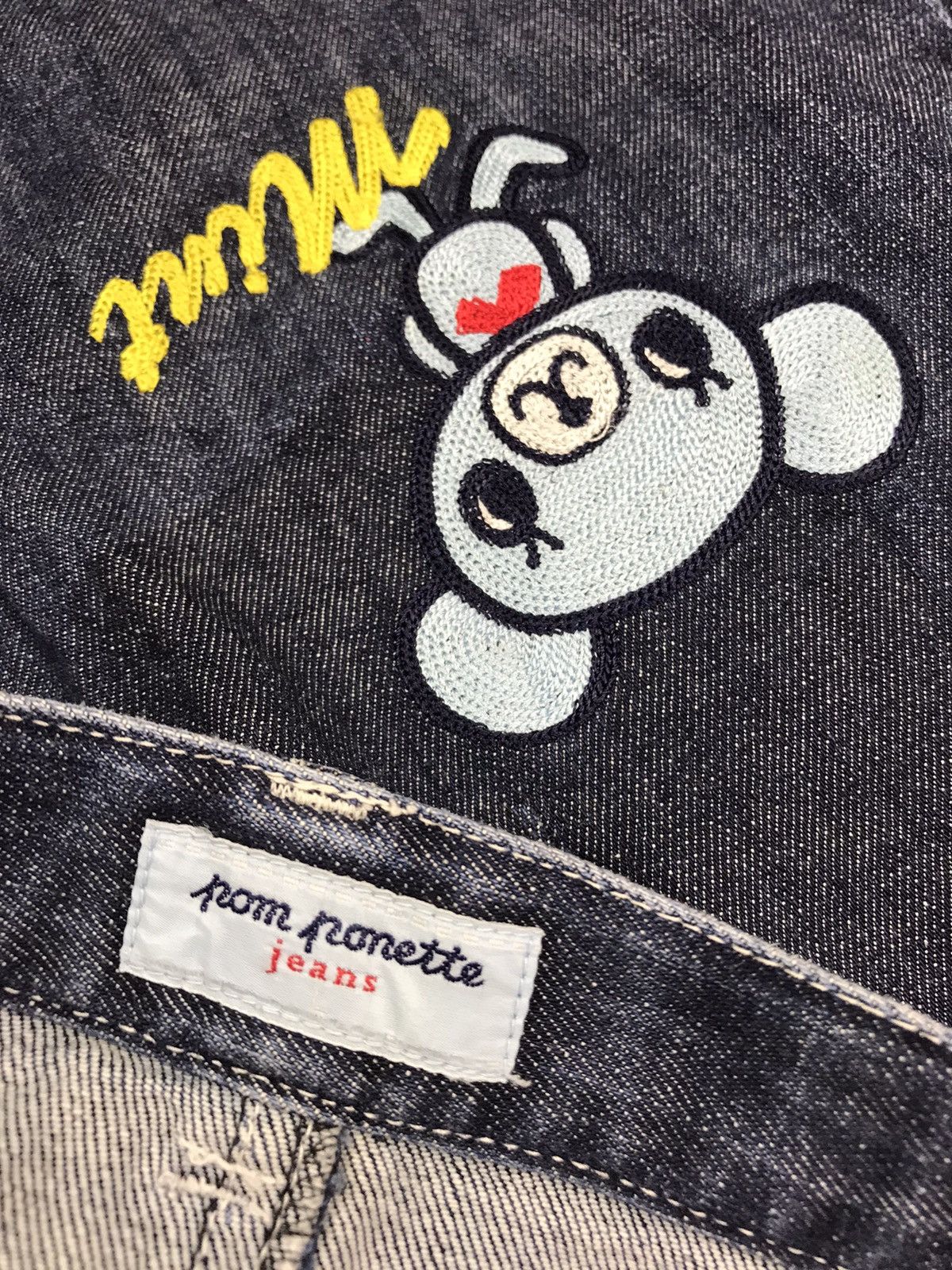 Japanese Brand × Vintage AUTHENTIC VTG 90s POM PONETTE JUNIOR JEANS Size 25" / US 0 / IT 36 - 10 Thumbnail