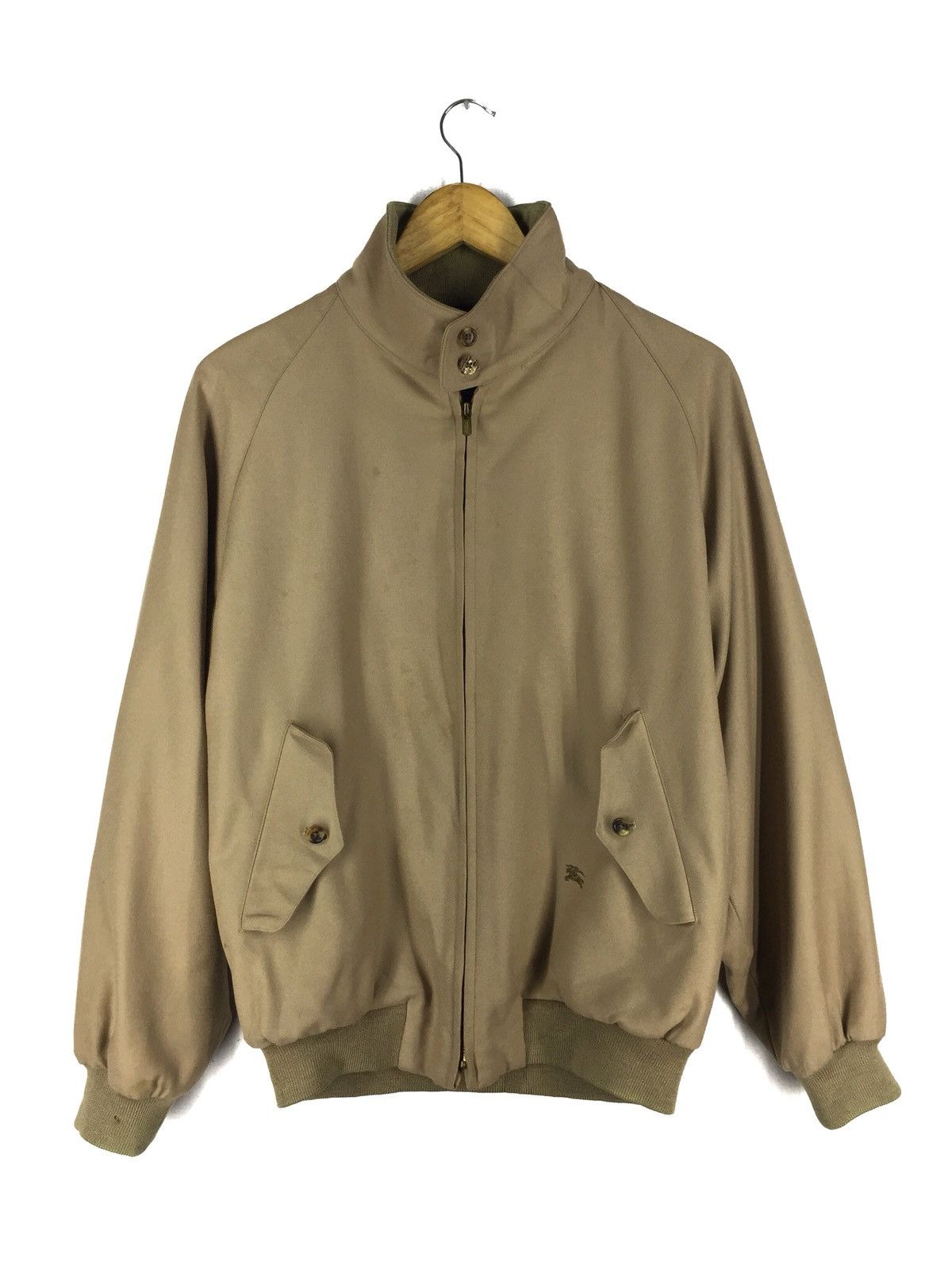 Burberry VINTAGE BURBERRYS WOOL BOMBER JACKET Size US L / EU 52-54 / 3 - 2 Thumbnail
