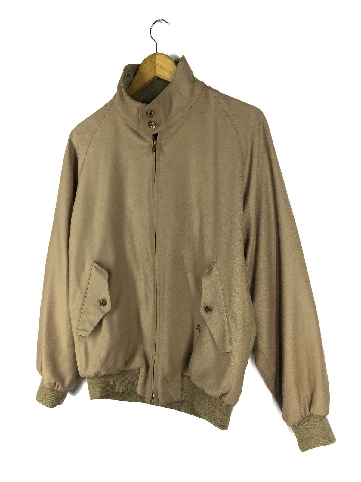 Burberry VINTAGE BURBERRYS WOOL BOMBER JACKET Size US L / EU 52-54 / 3 - 6 Thumbnail
