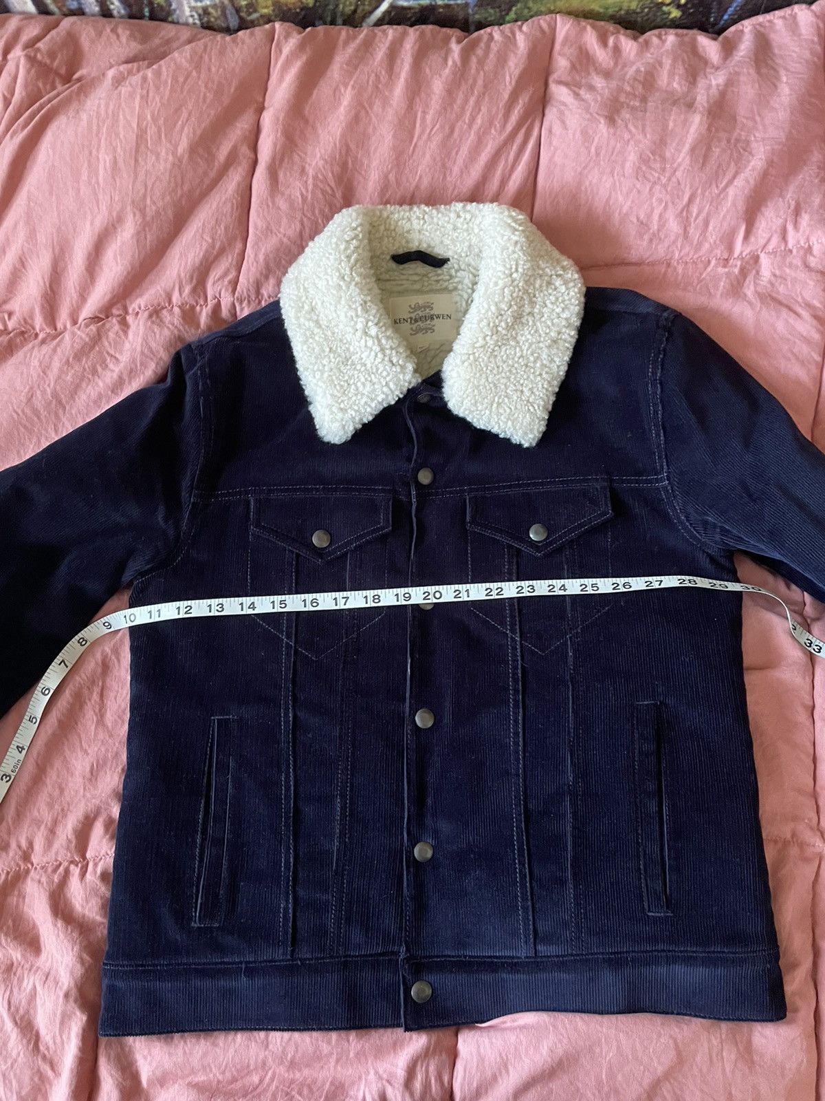 Kent & Curwen Scotney Corduroy Trucker Jacket Size US S / EU 44-46 / 1 - 5 Thumbnail
