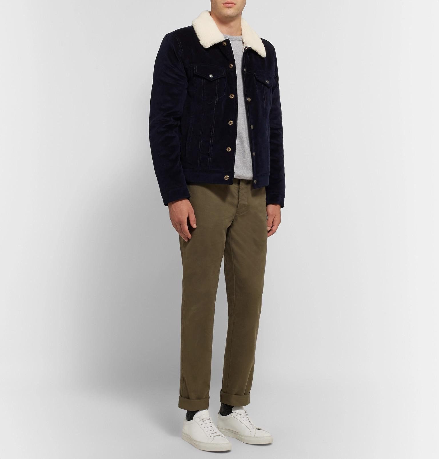 Kent & Curwen Scotney Corduroy Trucker Jacket Size US S / EU 44-46 / 1 - 21 Thumbnail