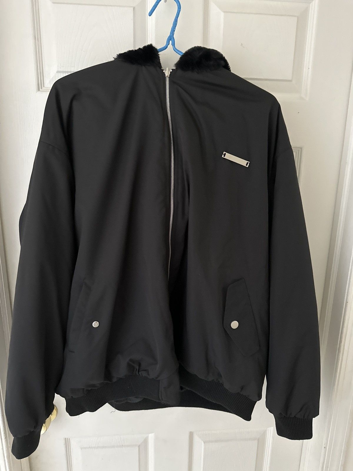 Japanese Brand Reversible Fleece Bomber Jacket Size US L / EU 52-54 / 3 - 3 Thumbnail