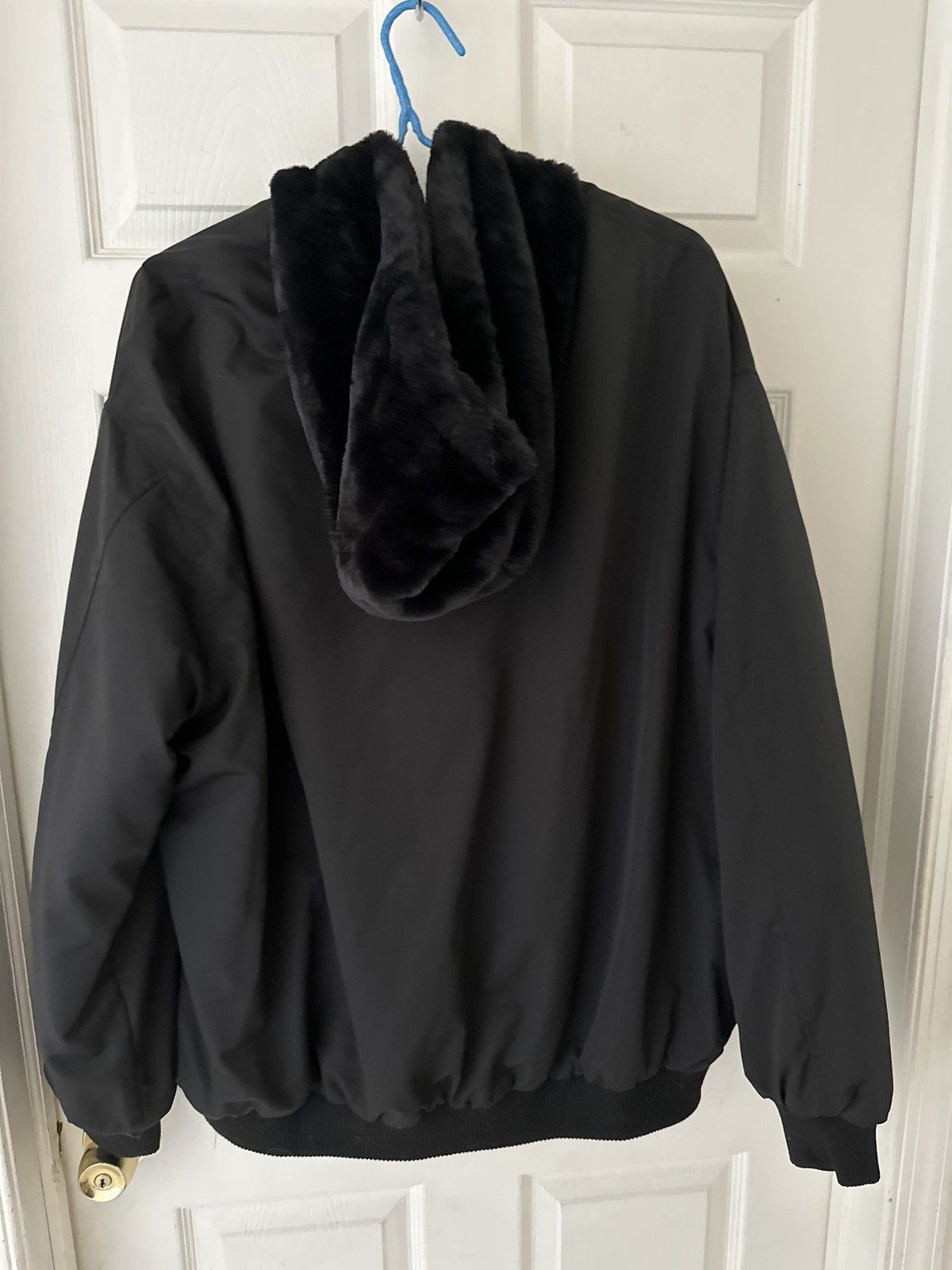 Japanese Brand Reversible Fleece Bomber Jacket Size US L / EU 52-54 / 3 - 4 Thumbnail