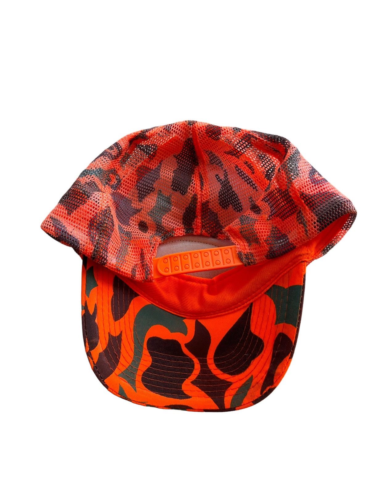 Ed Hardy SICK🔥Von Dutch Orange Camouflage Mesh Snapback Cap Hat Size ONE SIZE - 5 Thumbnail