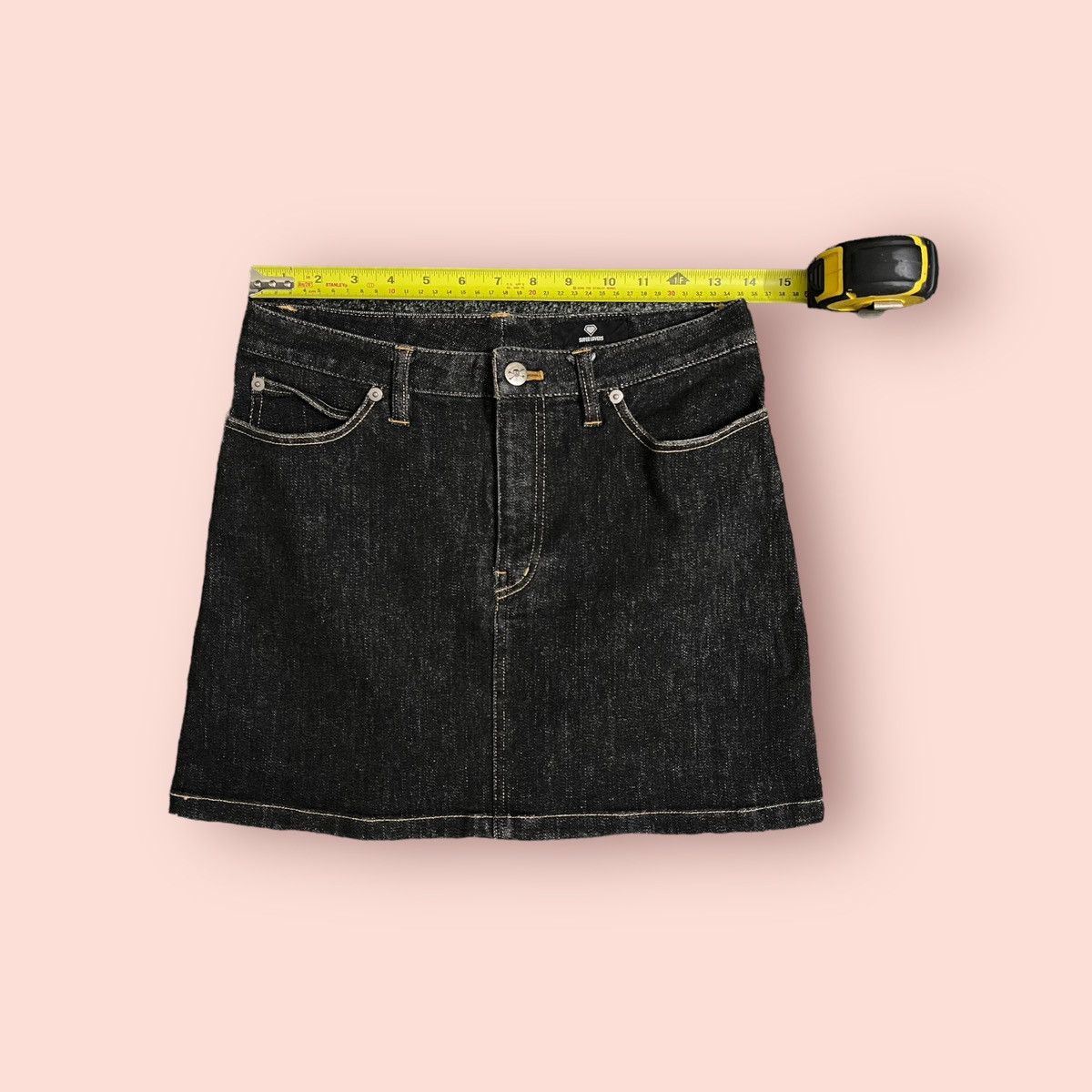 Hysteric Glamour VINTAGE SUPERLOVERS LOVERS ROCK JAPAN DENIM MINI SKIRTS Size 27" / US 4 / IT 40 - 20 Thumbnail