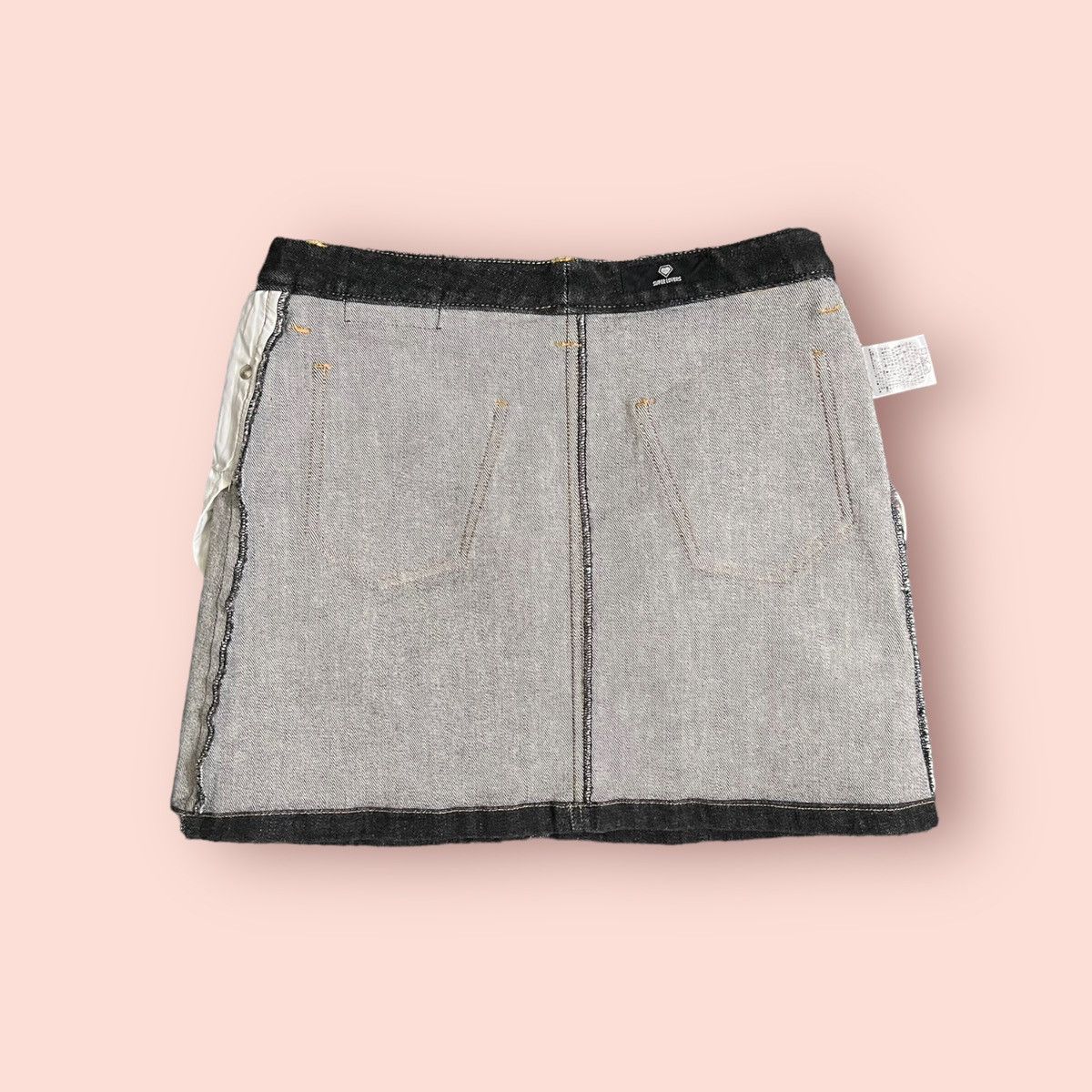 Hysteric Glamour VINTAGE SUPERLOVERS LOVERS ROCK JAPAN DENIM MINI SKIRTS Size 27" / US 4 / IT 40 - 14 Thumbnail