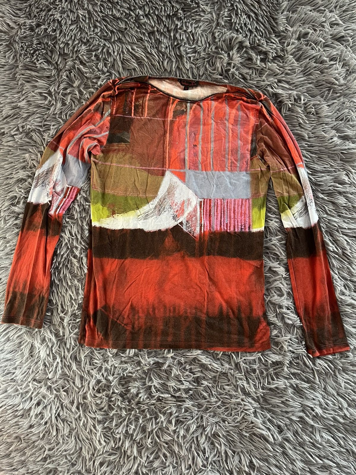 Japanese Brand × Vintage Aventures des toiles 90s vtg JPG style graphic longsleeve Size M / US 6-8 / IT 42-44 - 1 Thumbnail