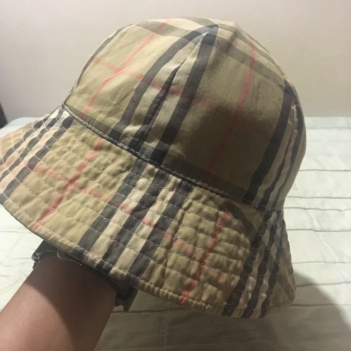 Japanese Brand Japanese Brand Nova Check Bucket Hat Inspired Burberry Size ONE SIZE - 2 Thumbnail