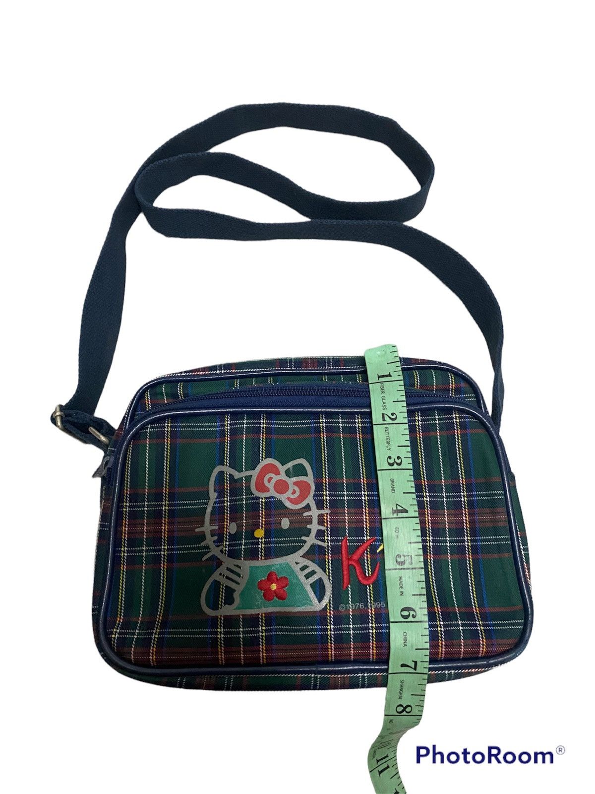Cartoon Network × Vintage Vintage 90s Hello Kitty Sanrio Plaid Shoulder Bag Size ONE SIZE - 10 Thumbnail
