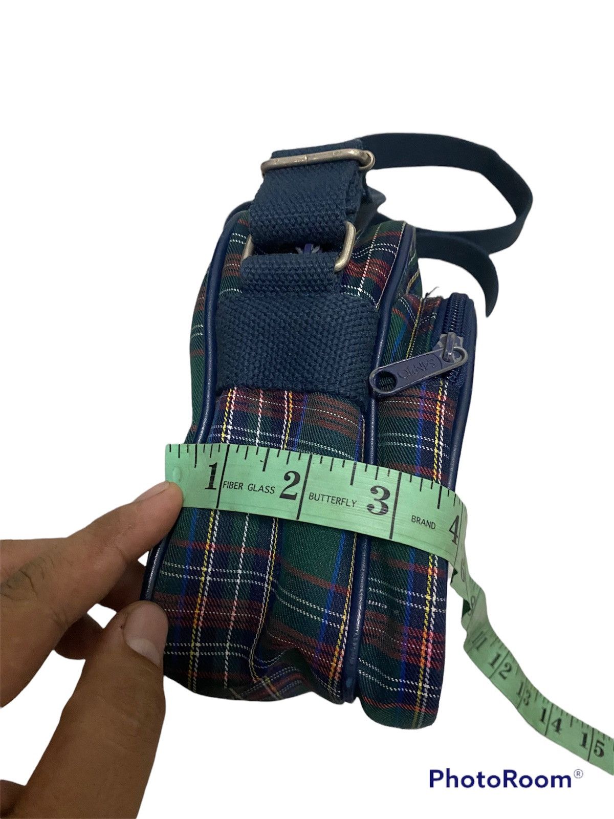Cartoon Network × Vintage Vintage 90s Hello Kitty Sanrio Plaid Shoulder Bag Size ONE SIZE - 9 Thumbnail