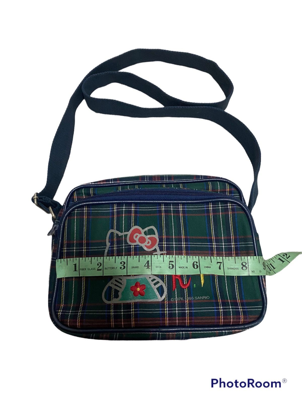 Cartoon Network × Vintage Vintage 90s Hello Kitty Sanrio Plaid Shoulder Bag Size ONE SIZE - 8 Thumbnail
