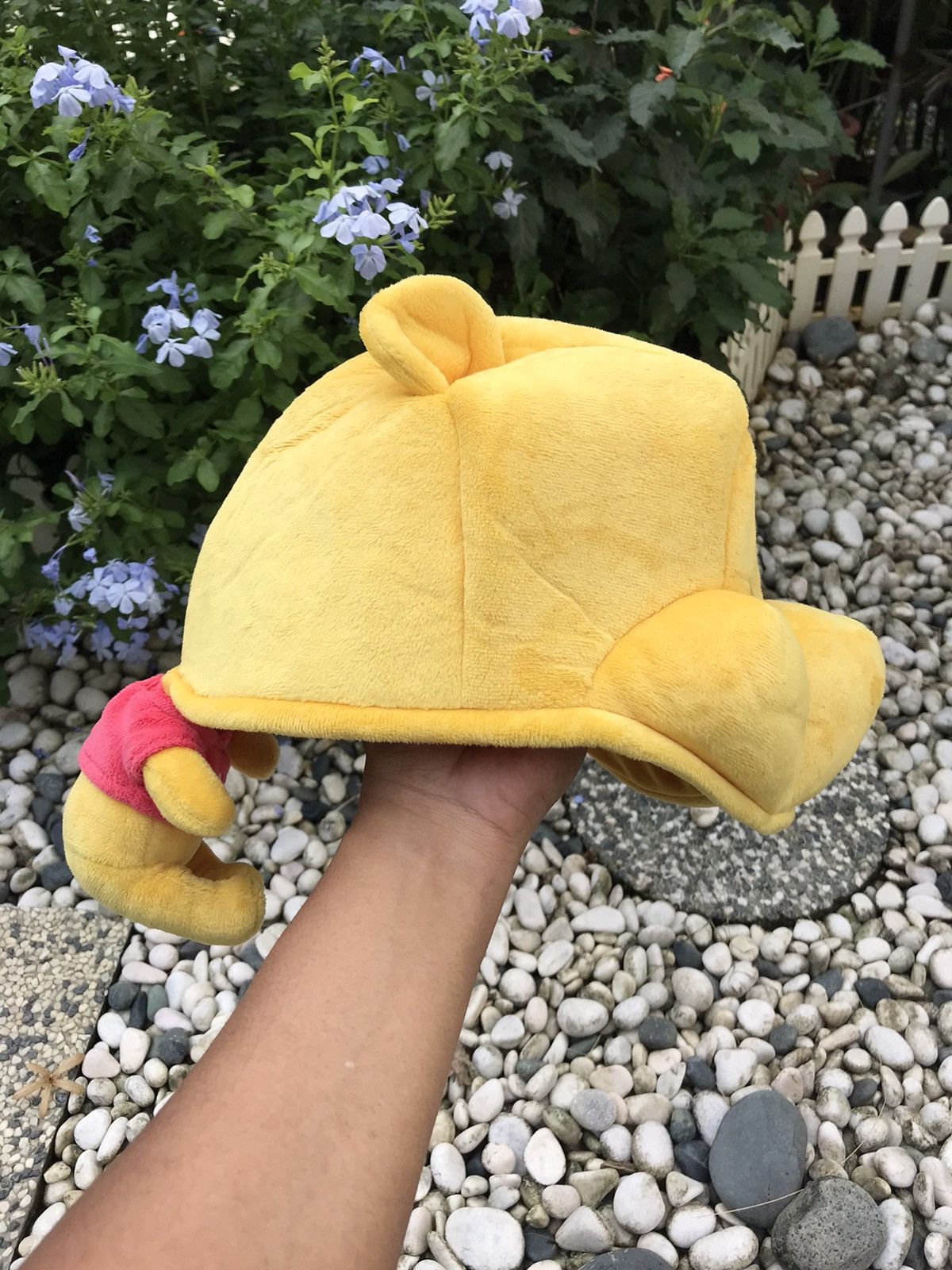 Disney × Japanese Brand AUTHENTIC WINNIE THE POOH WITH PLUSH BODY CAP HAT Size ONE SIZE - 3 Thumbnail