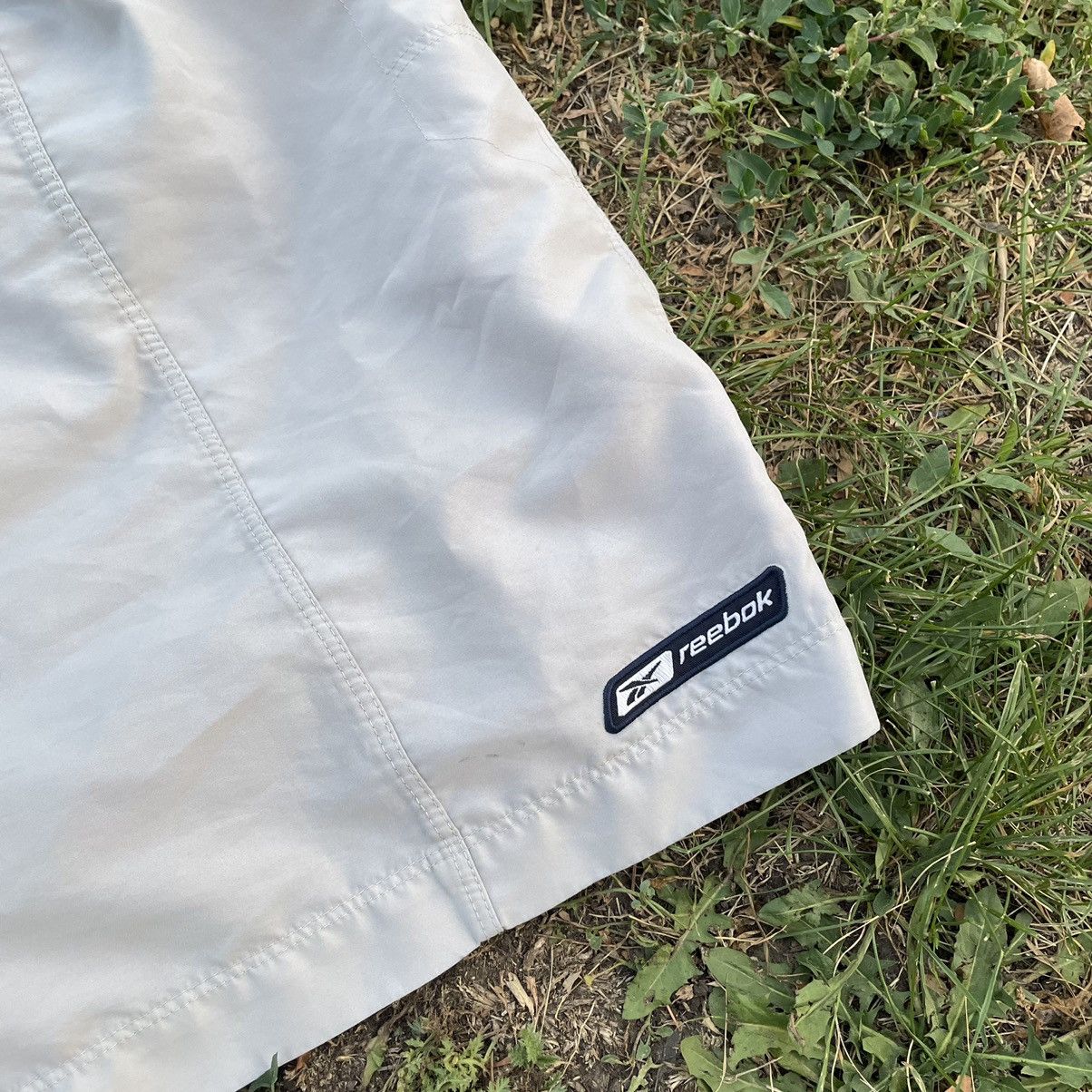 Vintage Vintage 90s Reebok Baggy Shorts Streetwear Y2K White Logo 34 Size US 34 / EU 50 - 3 Thumbnail
