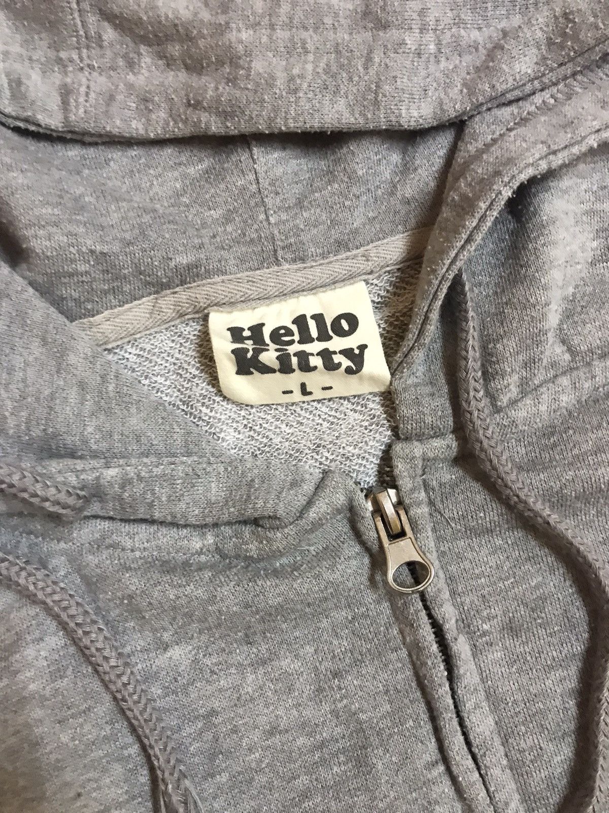 Hello kitty hoodie big logo
