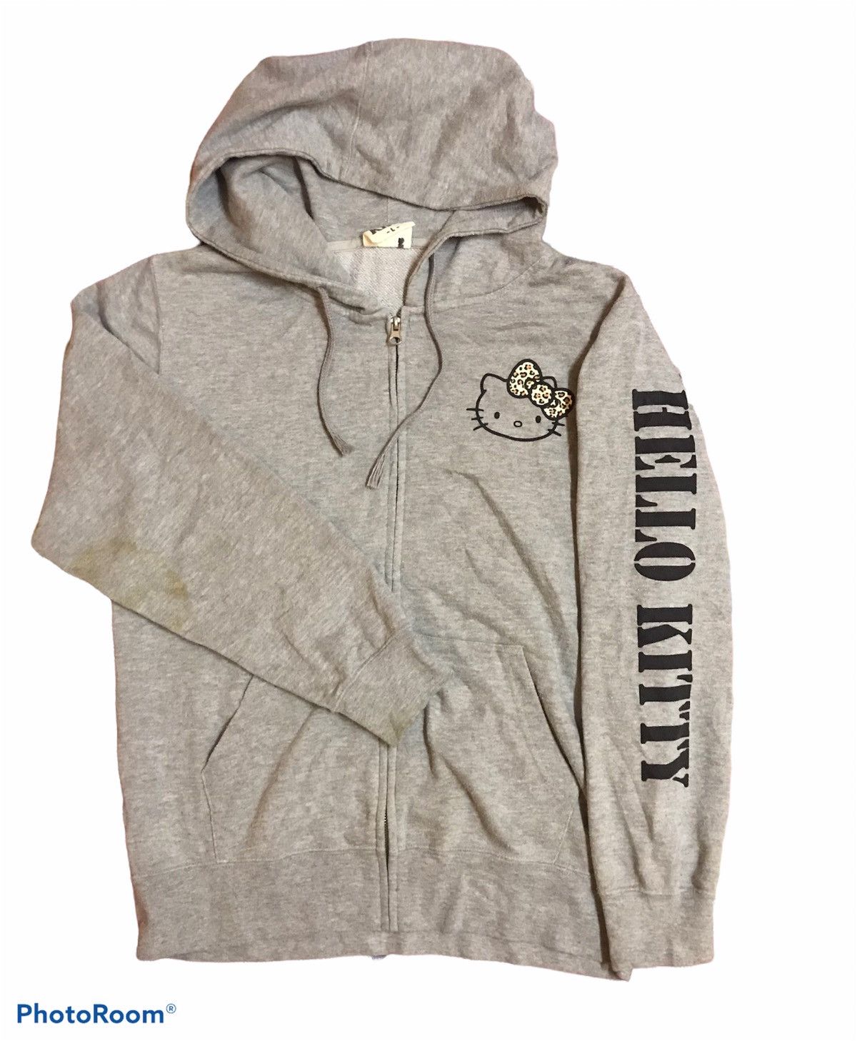 Hello kitty hoodie big logo