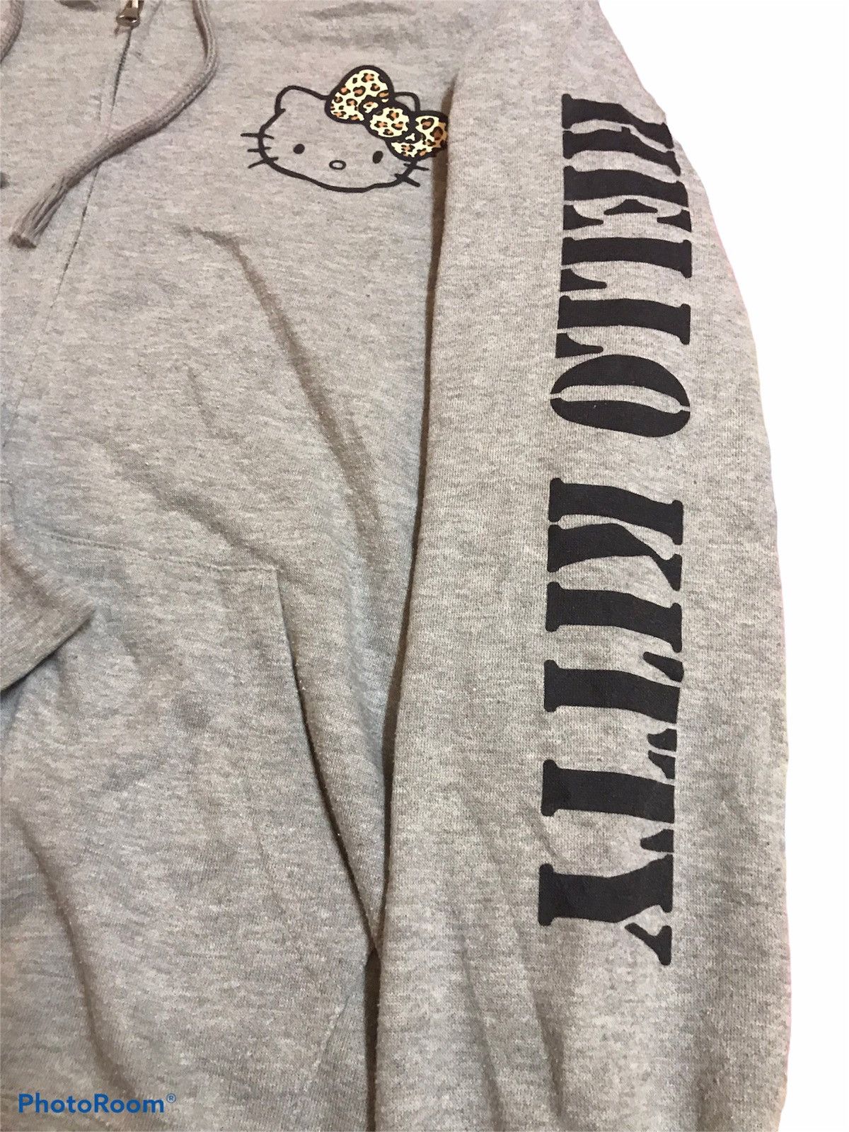 Hello kitty hoodie big logo