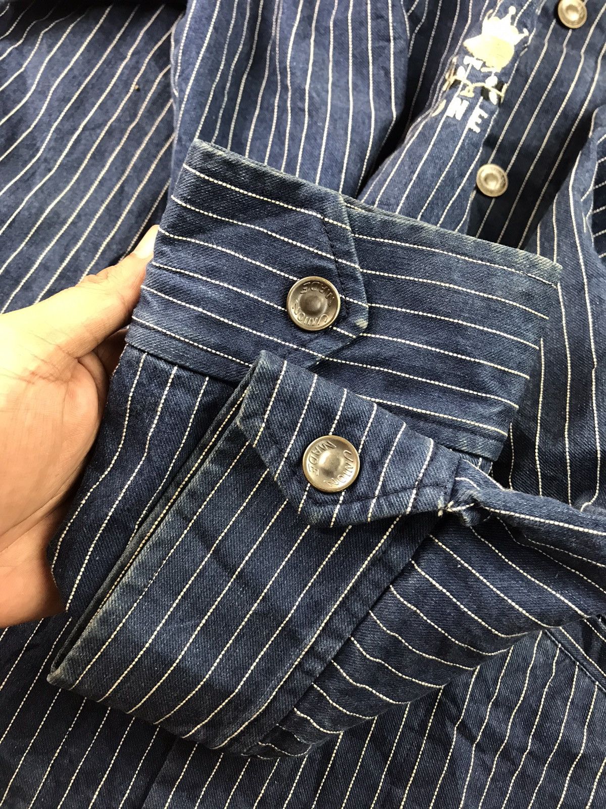 Diamond Head 🔥VINTAGE STORMBECKER UNION MADE BY DIAMOND HEAD 🇯🇵 Size US M / EU 48-50 / 2 - 14 Thumbnail