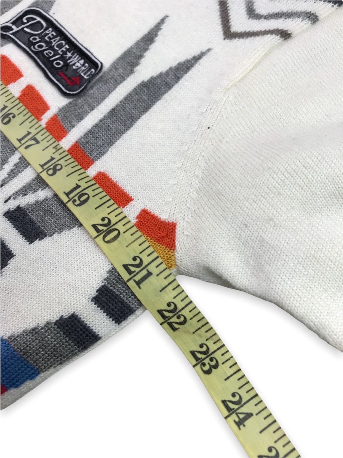 Native × Vintage 🔥VINTAGE PAGELO PEACE WORLD NATIVE NAVAJO KNITWEAR ZIPPER Size US M / EU 48-50 / 2 - 13 Thumbnail