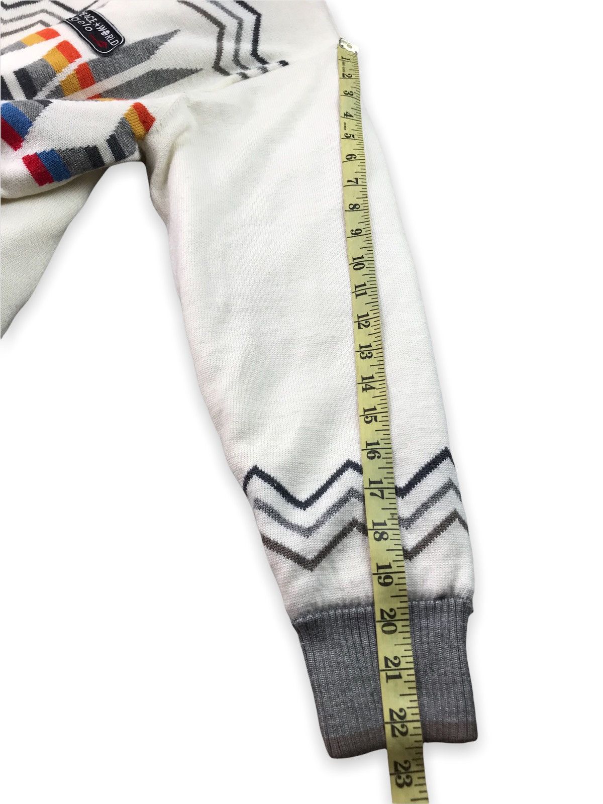 Native × Vintage 🔥VINTAGE PAGELO PEACE WORLD NATIVE NAVAJO KNITWEAR ZIPPER Size US M / EU 48-50 / 2 - 15 Thumbnail