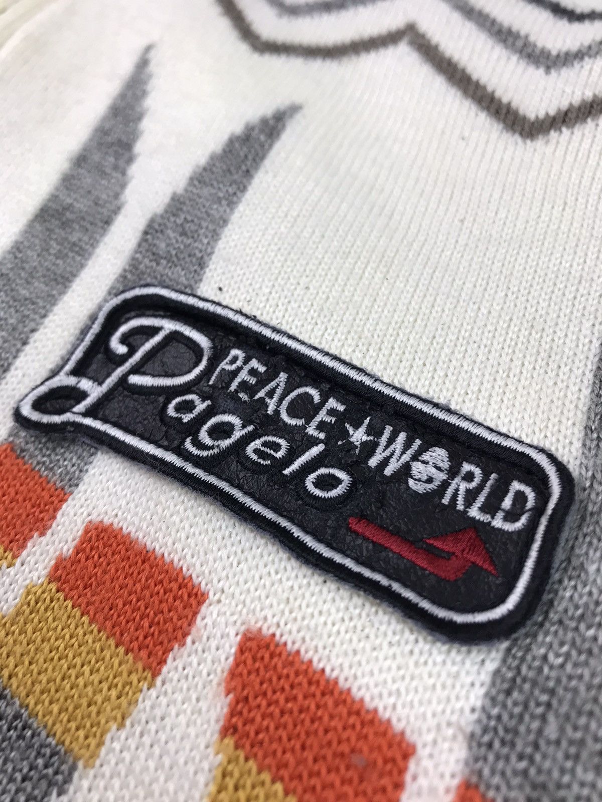 Native × Vintage 🔥VINTAGE PAGELO PEACE WORLD NATIVE NAVAJO KNITWEAR ZIPPER Size US M / EU 48-50 / 2 - 7 Thumbnail