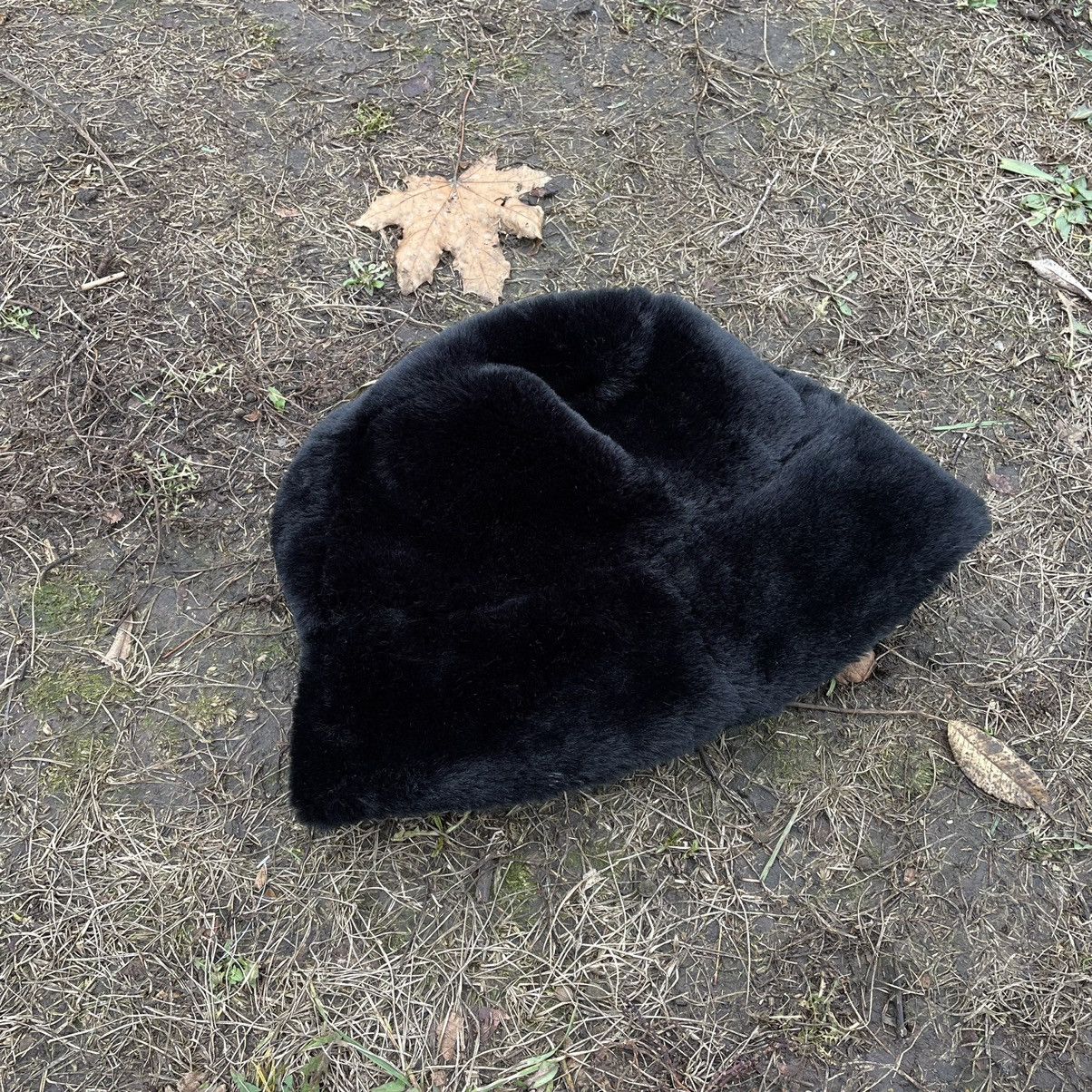 Vintage Vintage 90s Alt Beanie Furry Mohair Hype American VTg Size ONE SIZE - 4 Thumbnail