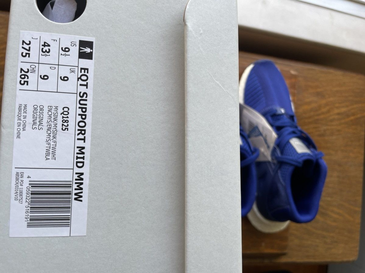Adidas × Mastermind Japan Adidas X Mastermind Japan EQT Support Mid Boost 2017 Size US 9.5 / EU 42-43 - 7 Thumbnail