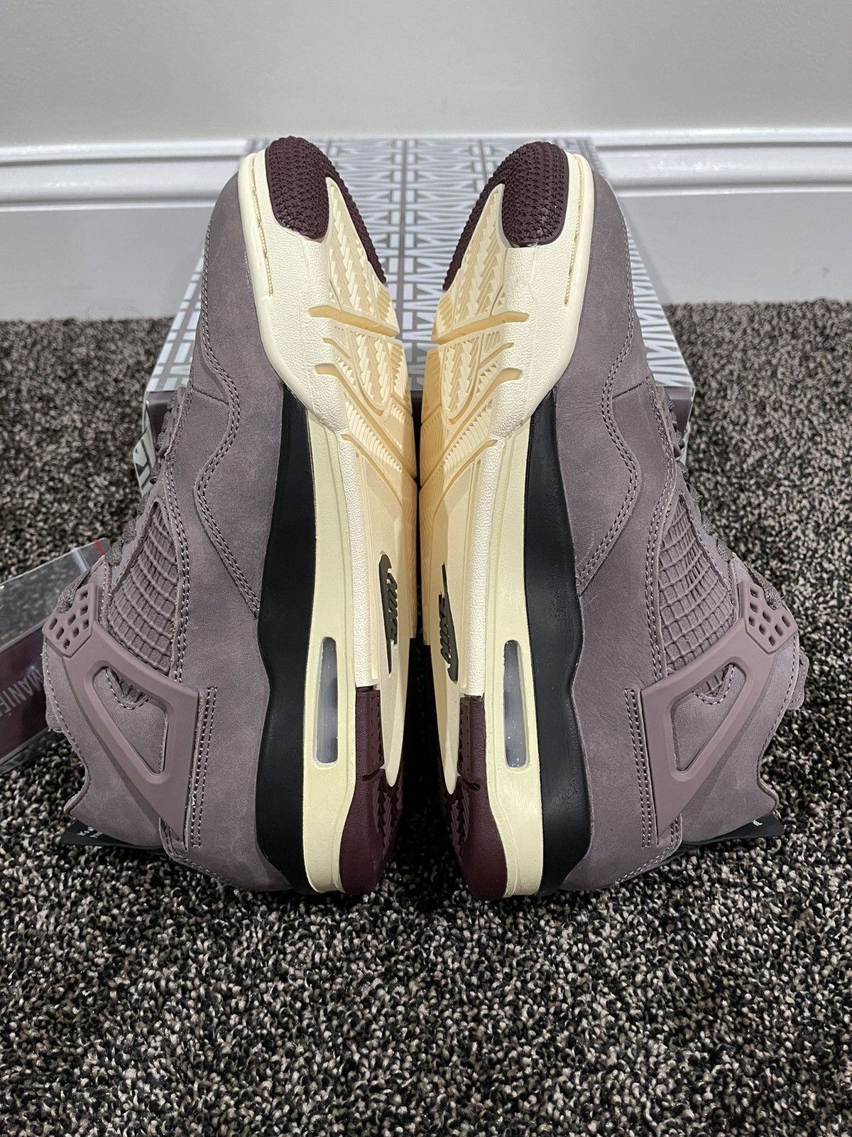 A Ma Maniere × Jordan Brand Air Jordan Retro 4 AMM A Ma Maniere Violet Ore Size US 6.5 / EU 39-40 - 6 Thumbnail