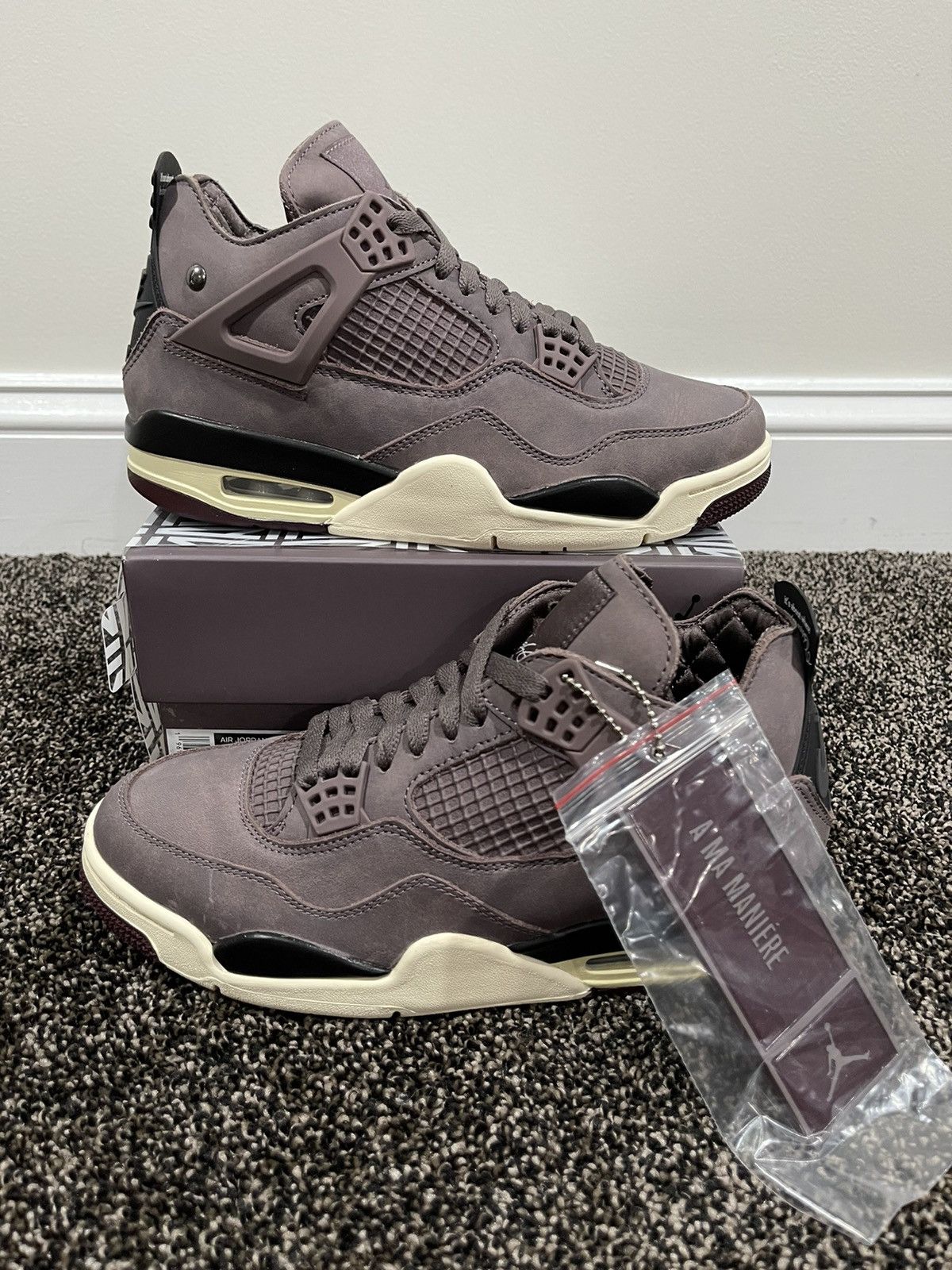 A Ma Maniere × Jordan Brand Air Jordan Retro 4 AMM A Ma Maniere Violet Ore Size US 6.5 / EU 39-40 - 2 Thumbnail