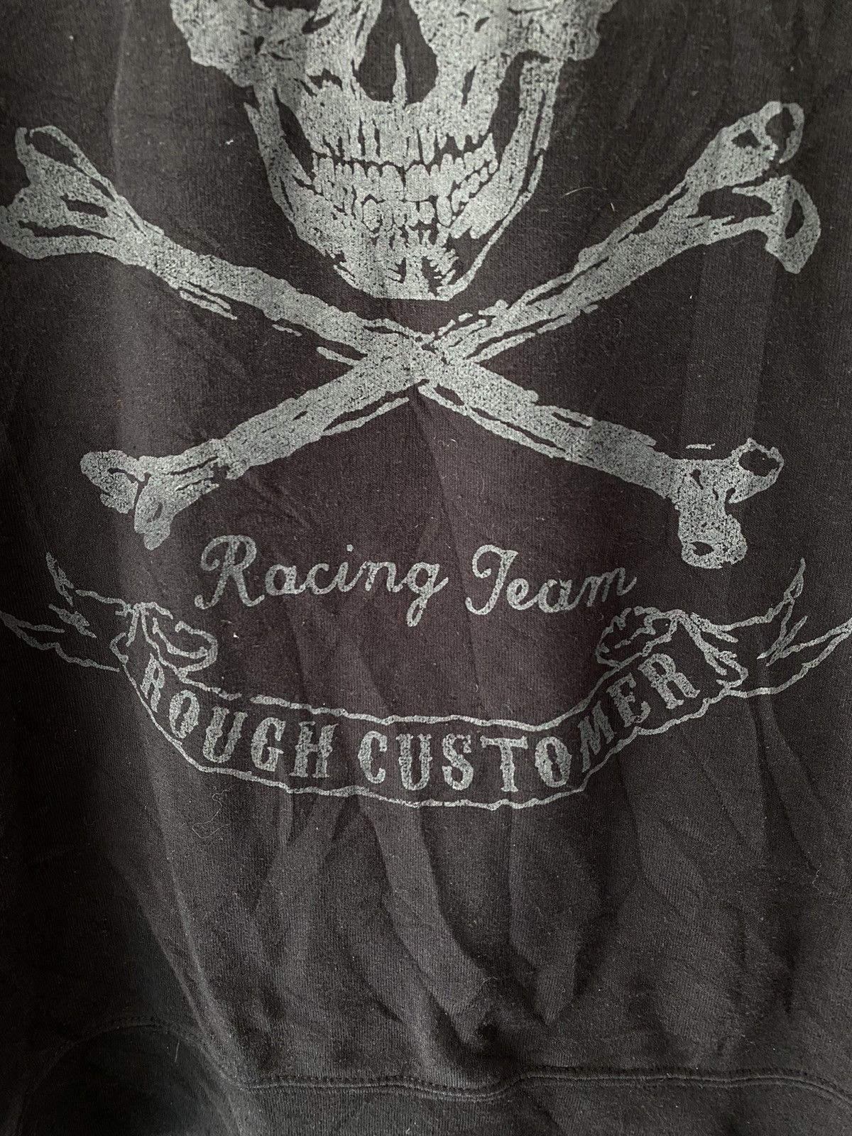 Japanese Brand Vtg EDGE Rupert Japan Ninja Skull racing hoodie Size US M / EU 48-50 / 2 - 5 Thumbnail