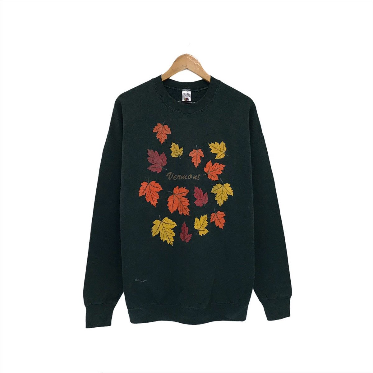 Vintage Vintage Vermout Maple Leaves Sweatshirt Biglogo Size US L / EU 52-54 / 3 - 1 Thumbnail