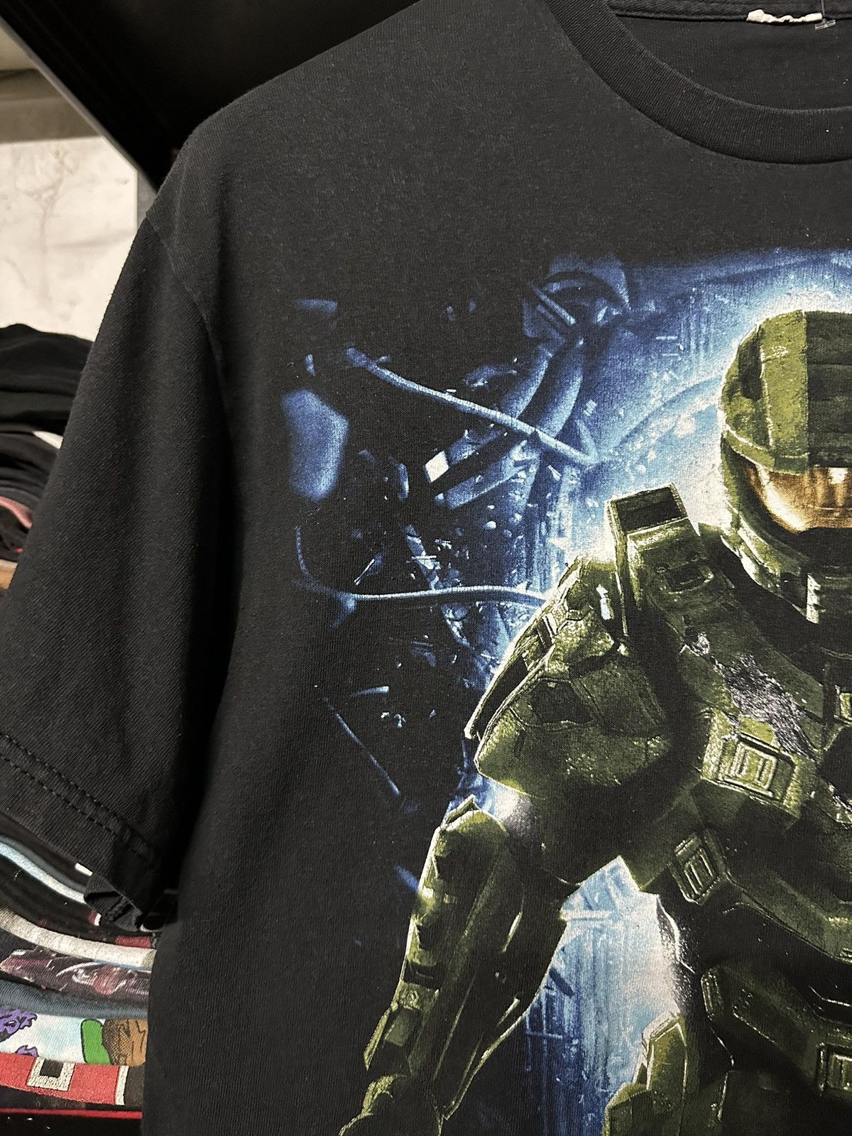 Optic Gaming × Vintage Vintage Halo 4 Microsoft Cops Xbox Game Faded Tee Size US M / EU 48-50 / 2 - 4 Thumbnail