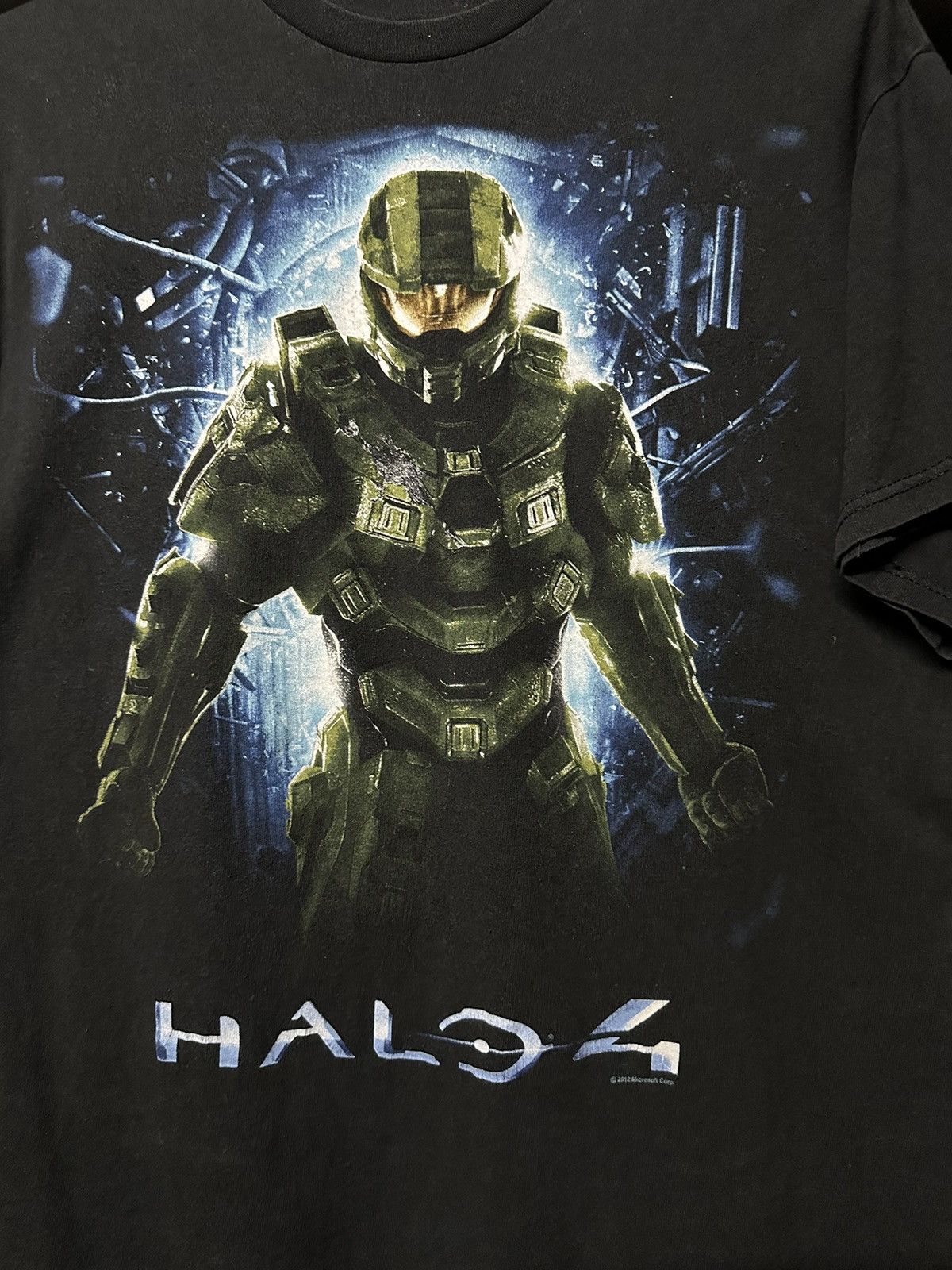 Optic Gaming × Vintage Vintage Halo 4 Microsoft Cops Xbox Game Faded Tee Size US M / EU 48-50 / 2 - 2 Thumbnail