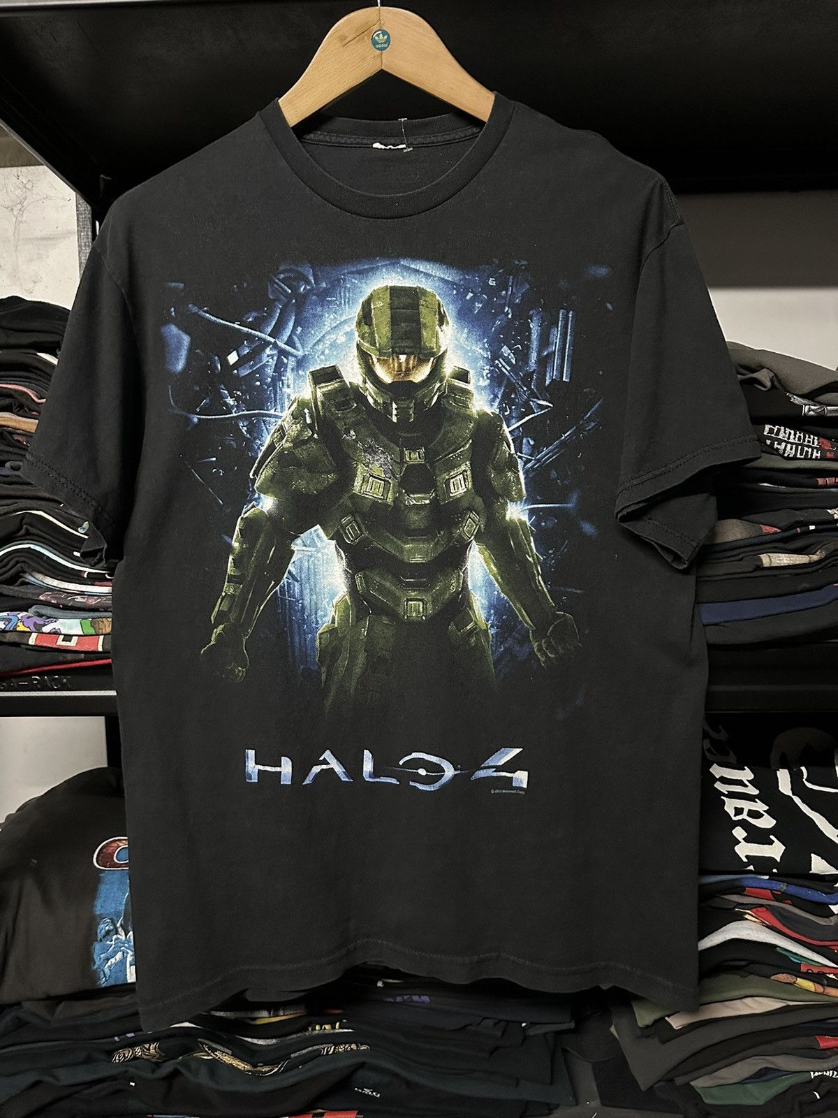 Optic Gaming × Vintage Vintage Halo 4 Microsoft Cops Xbox Game Faded Tee Size US M / EU 48-50 / 2 - 1 Thumbnail