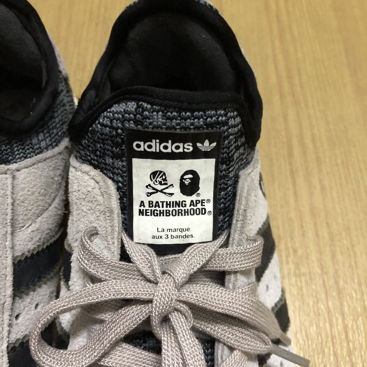 Adidas × Bape × Neighborhood Bape x Neigborhood x Superstar Boost Grey Black 2017 Size US 7 / EU 40 - 9 Thumbnail
