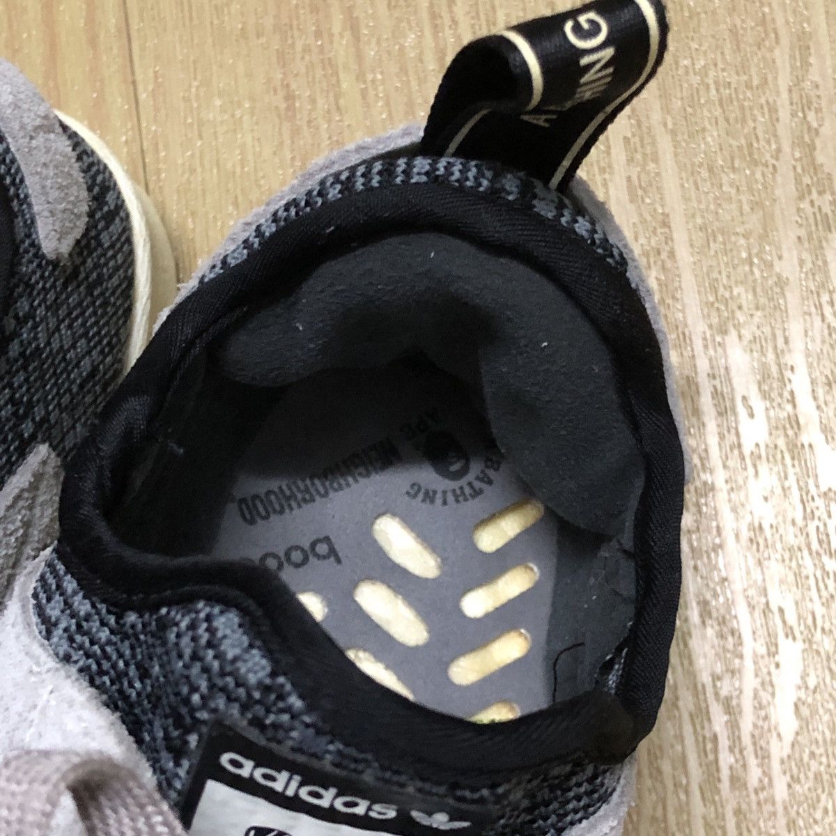Adidas × Bape × Neighborhood Bape x Neigborhood x Superstar Boost Grey Black 2017 Size US 7 / EU 40 - 15 Thumbnail