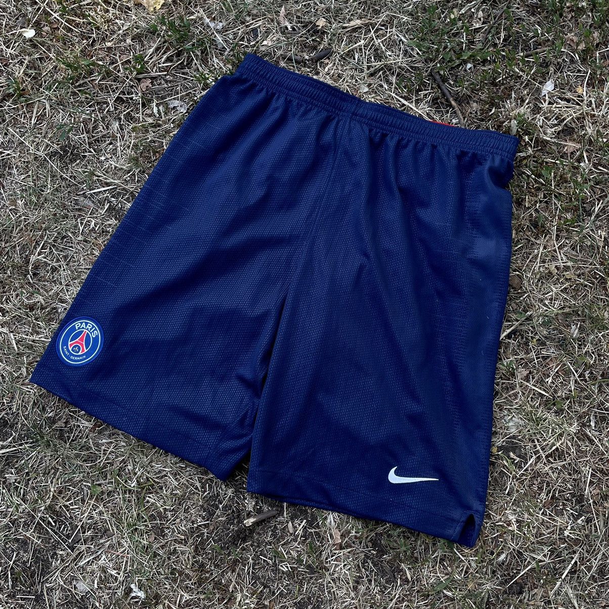 Nike Vintage Y2K Nike Paris Swoosh Logo Shorts Streetwear Size US 30 / EU 46 - 2 Thumbnail