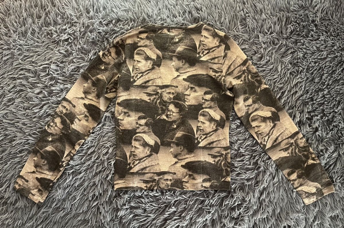 Japanese Brand × Majestic Majestic avant garde Y2K JPG style graphic wool longsleeve Size S / US 4 / IT 40 - 10 Thumbnail