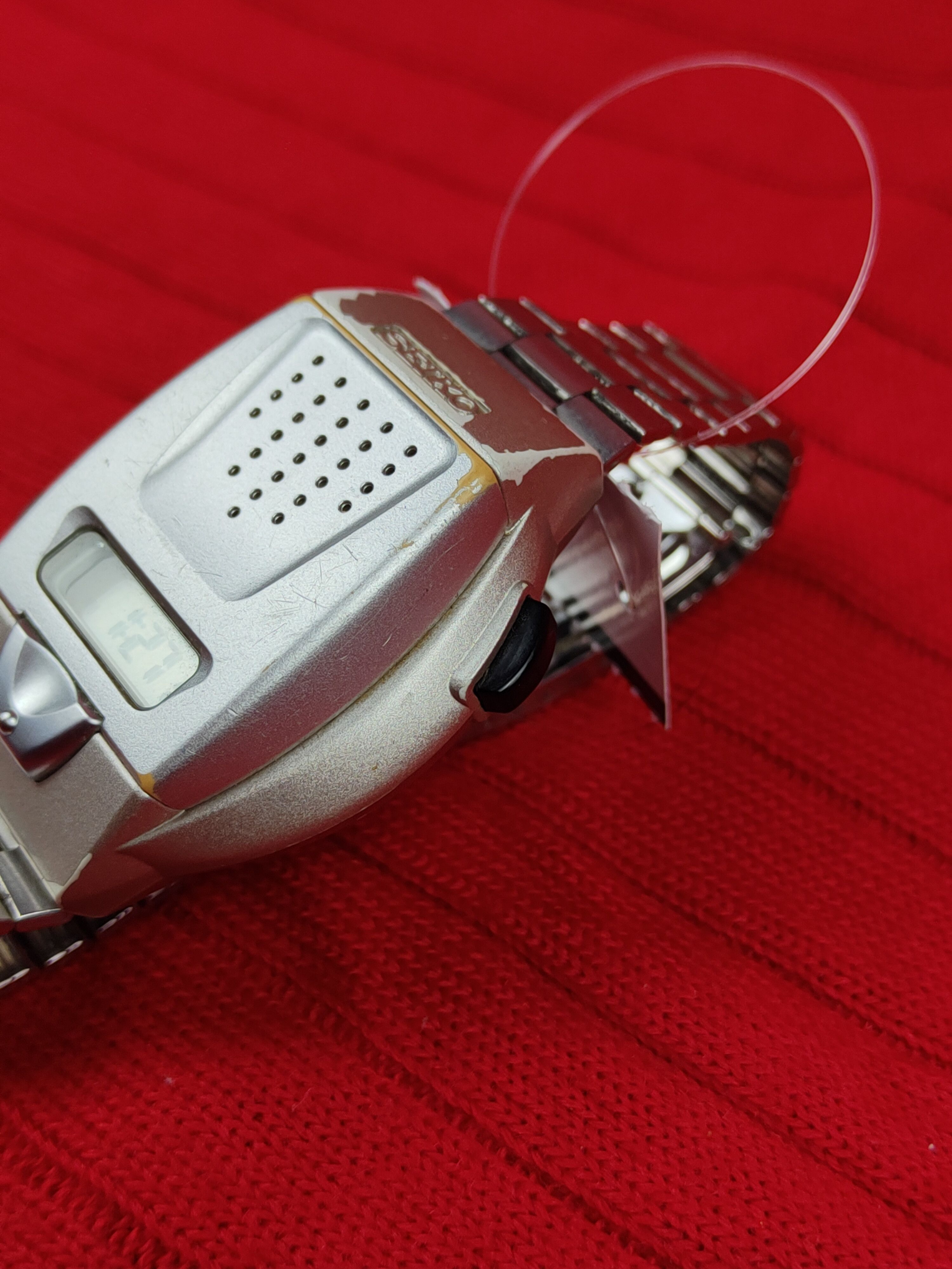 Seiko DL Seiko Digital japan Voice for blind Vintage Watch #J015s Size ONE SIZE - 3 Thumbnail