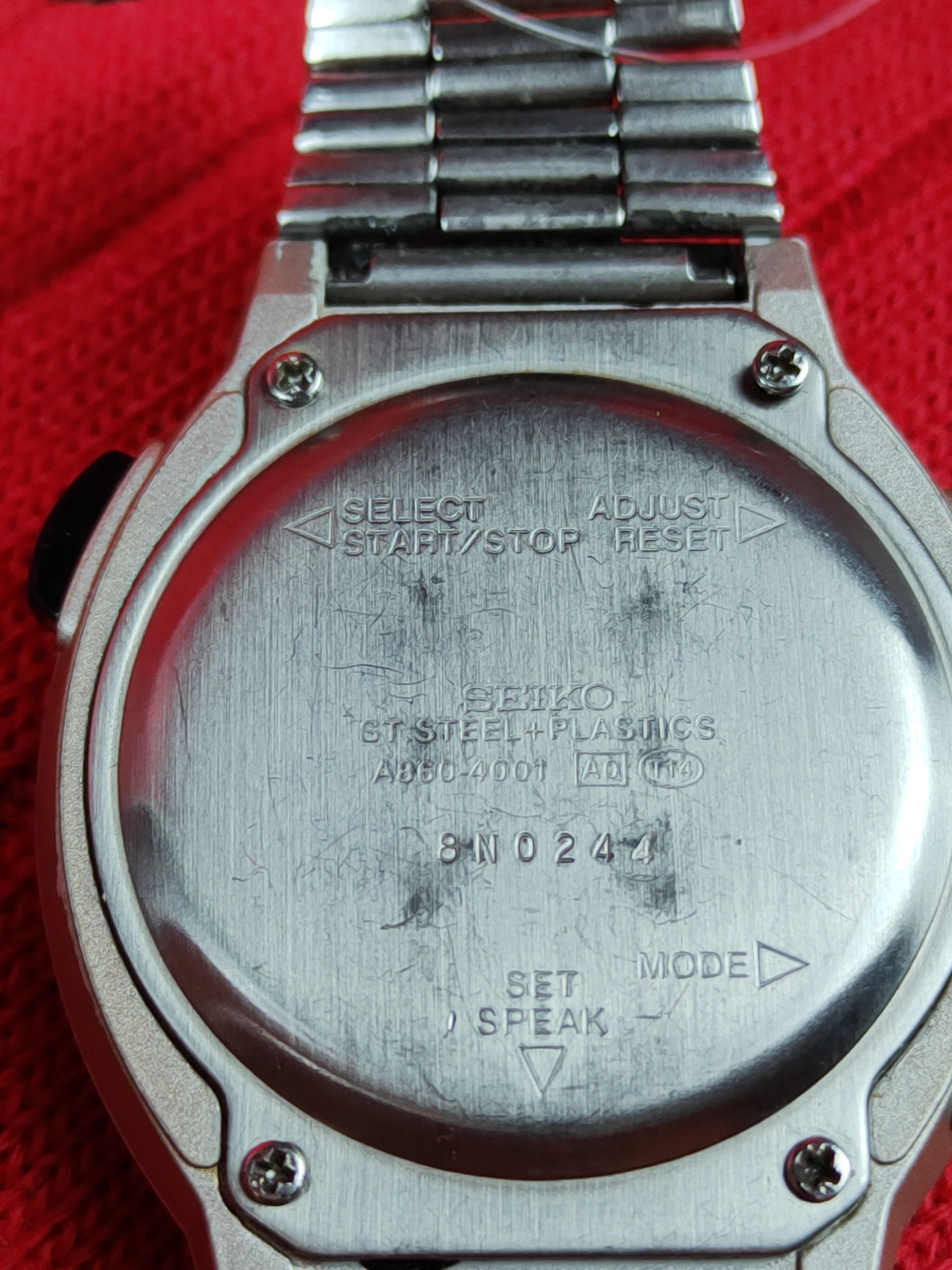 Seiko DL Seiko Digital japan Voice for blind Vintage Watch #J015s Size ONE SIZE - 15 Thumbnail